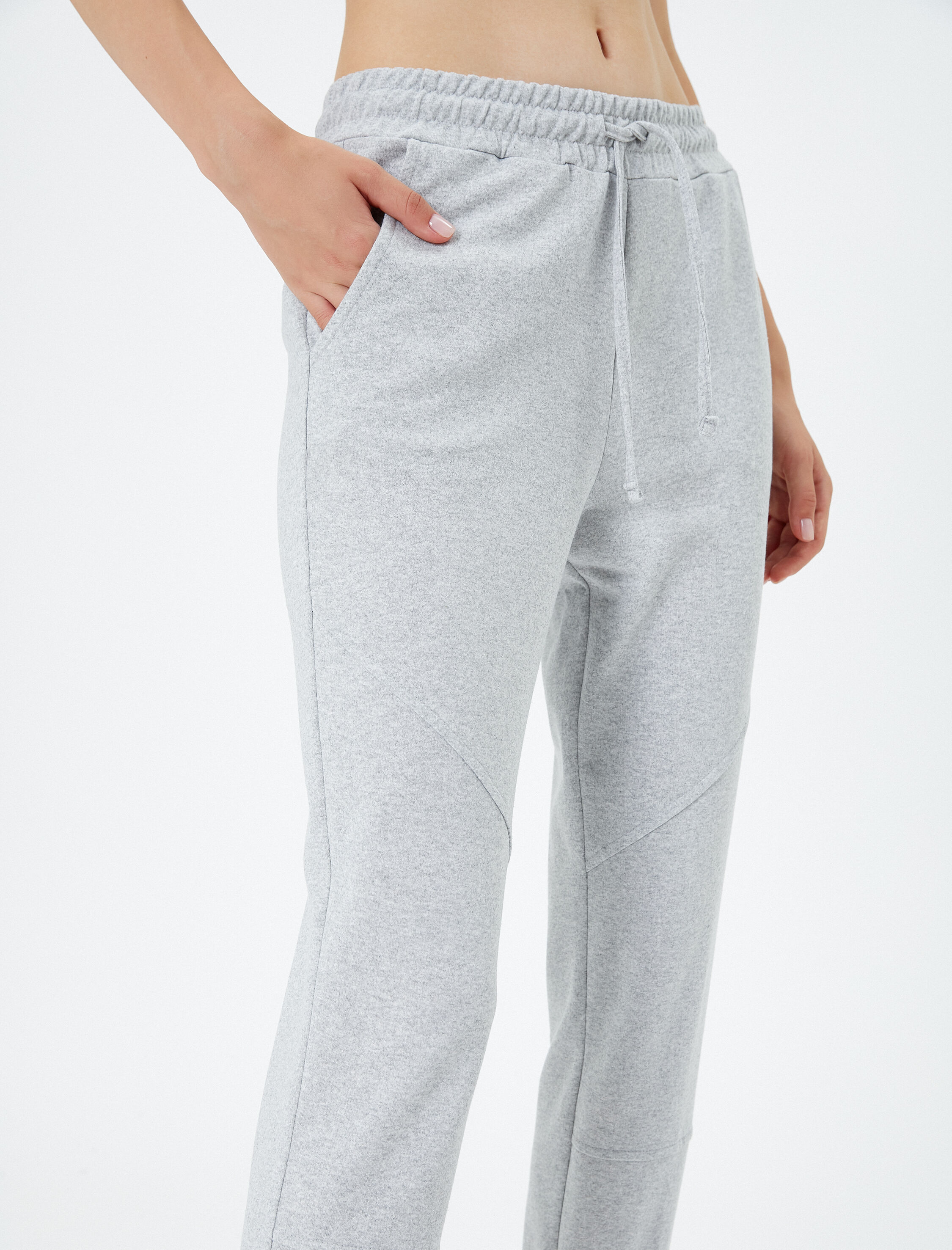   Basic Jogger Eşofman Altı  Beli Bağlamalı Cepli