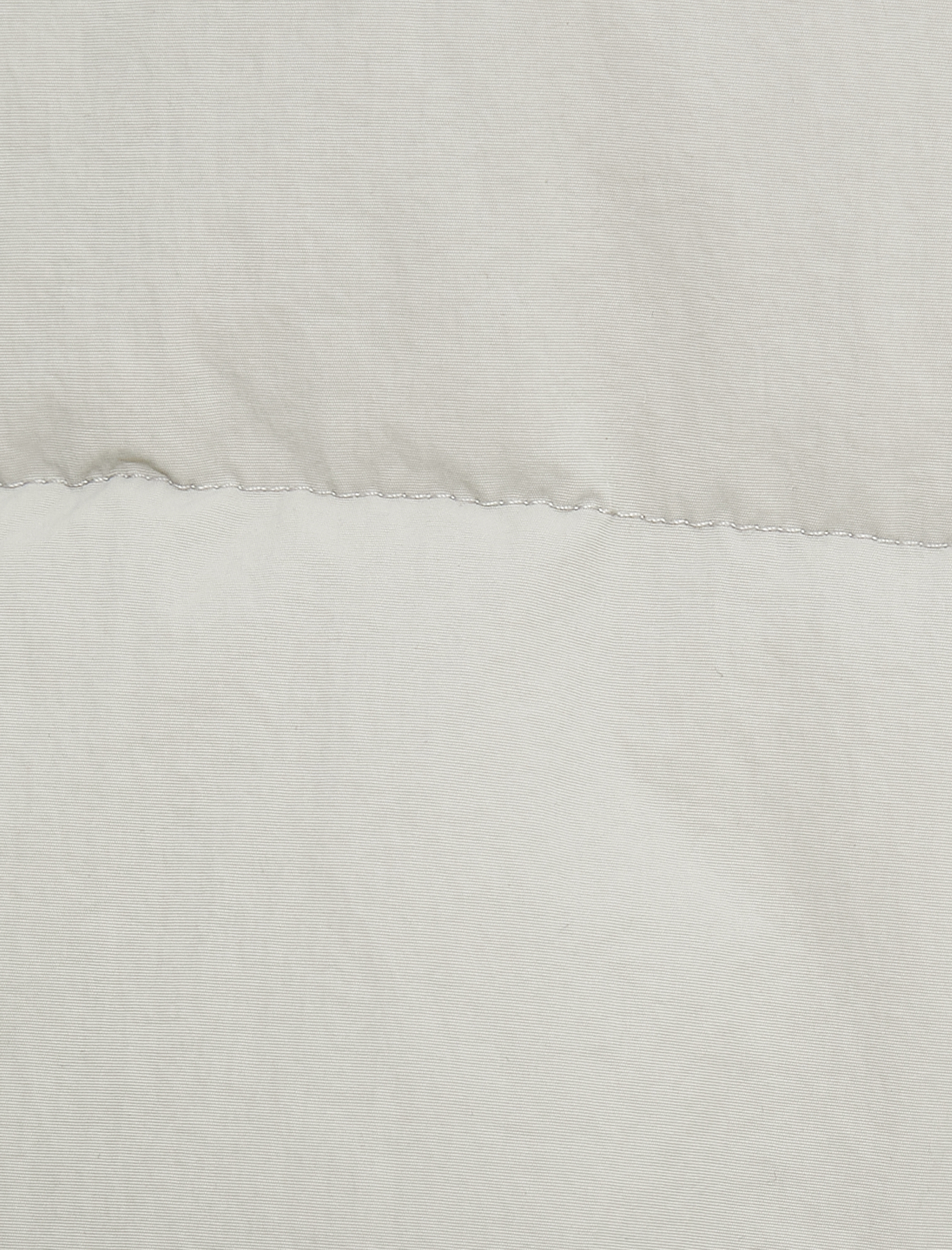   Şişme Mont Dik Yaka Fermuarlı Cep Detaylı Slogan Baskılı