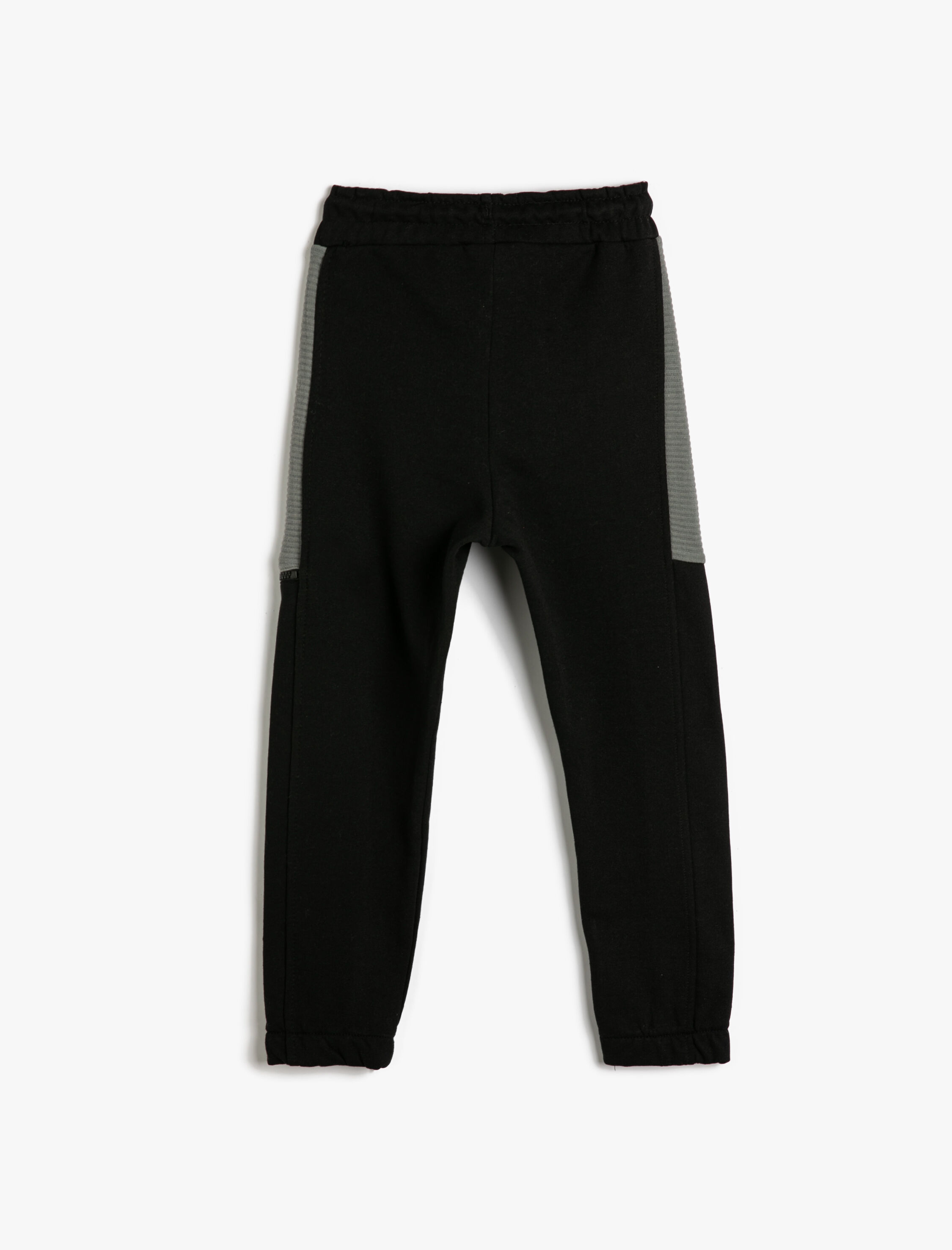  Erkek Çocuk Jogger Eşofman Altı Şardonlu Cepli Beli Bağlamalı