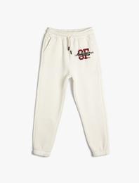 Basic Jogger Eşofman Altı Şardonlu Cepli Beli Bağlamalı