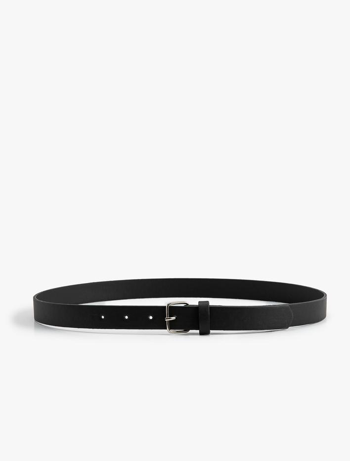 Kadın Kemer Suni Deri Metal Toka Detaylı