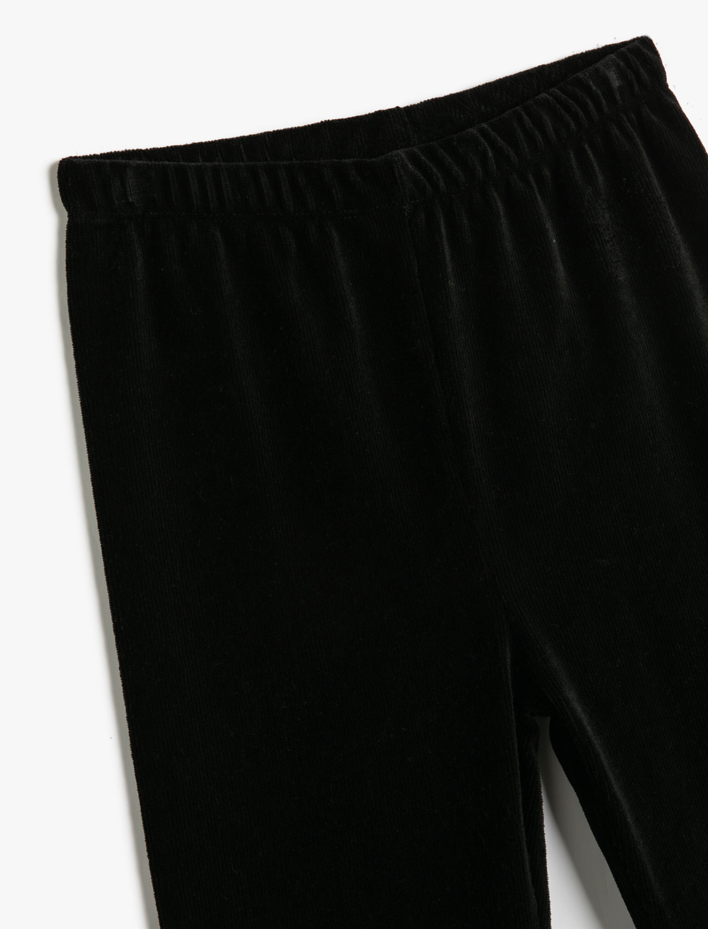  Kız Çocuk Basic Tayt Beli Lastikli