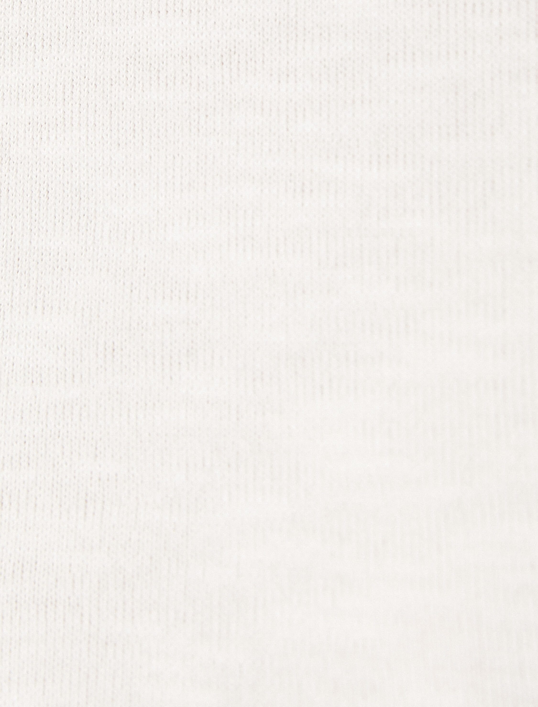   Uzun Kollu Tişört Dik Yaka Fırfırlı Slim Fit