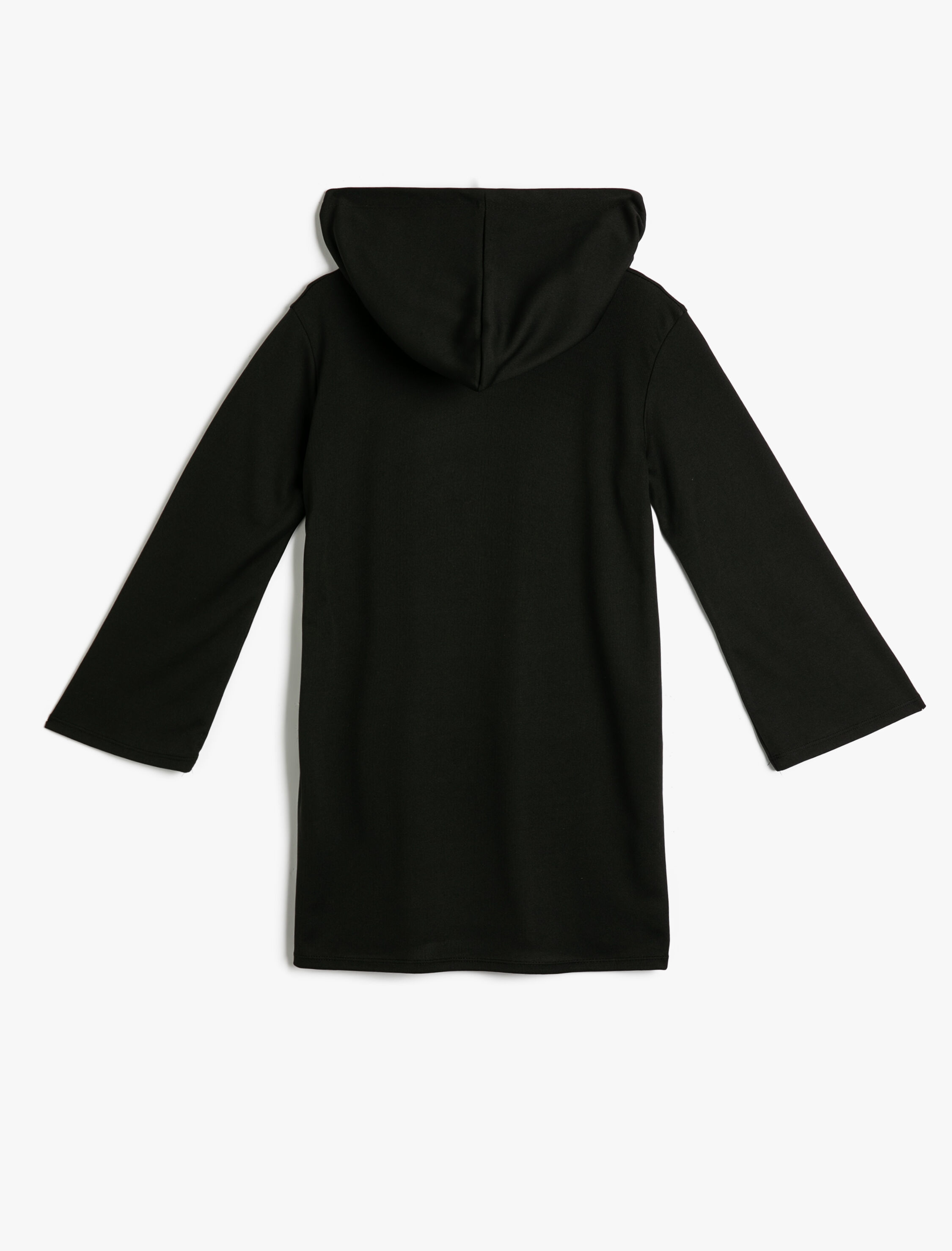  Kız Çocuk Harry Potter Kostüm Elbise Lisanslı Kapşonlu Baskı Detaylı Uzun Kollu