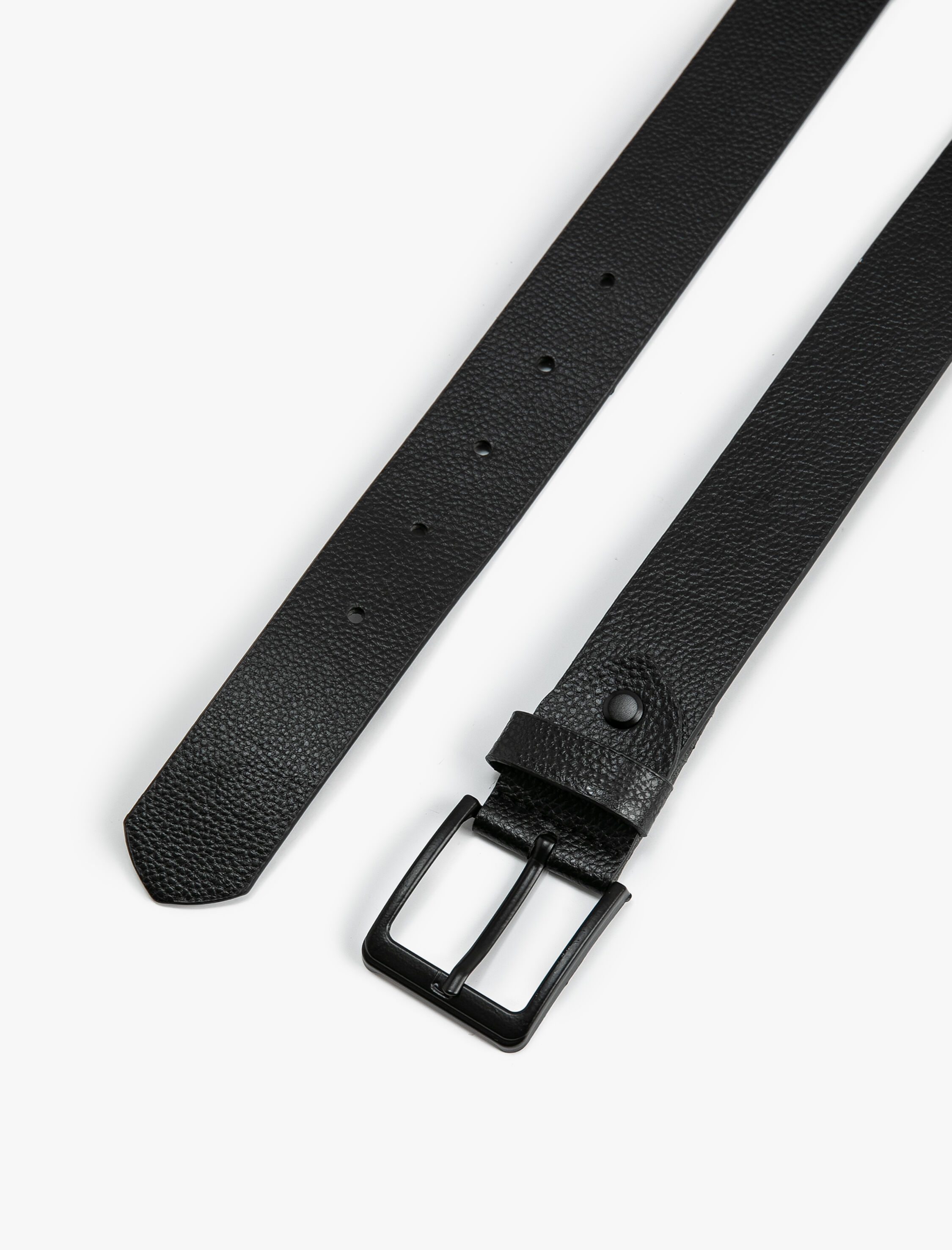  Erkek Kemer Deri Görünümlü Toka Detaylı