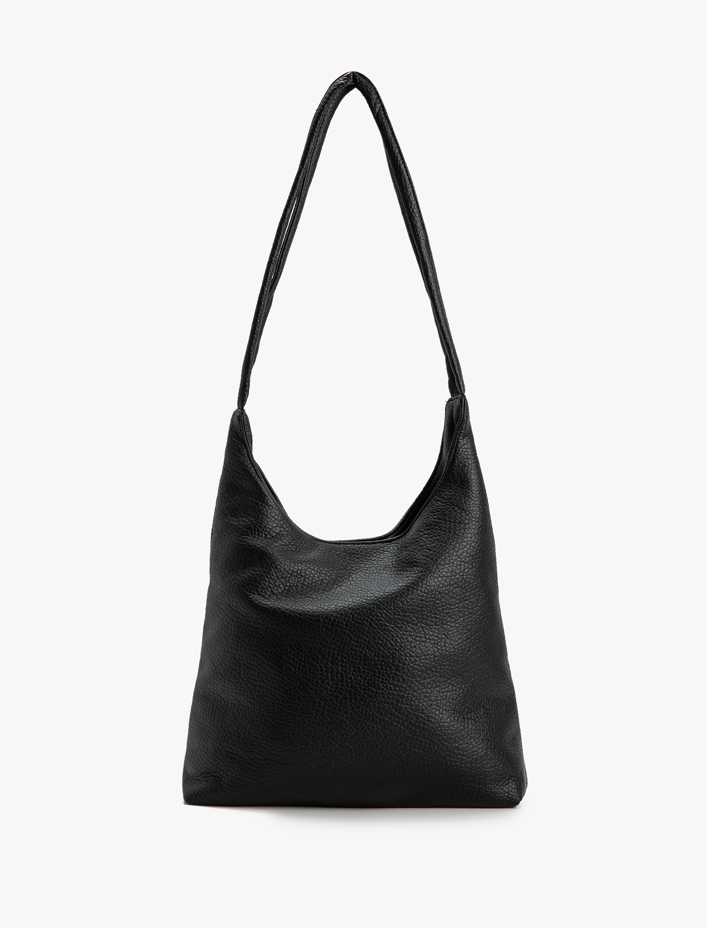  Kadın Omuz Çantası Suni Deri Çift Askılı Çıtçıtlı