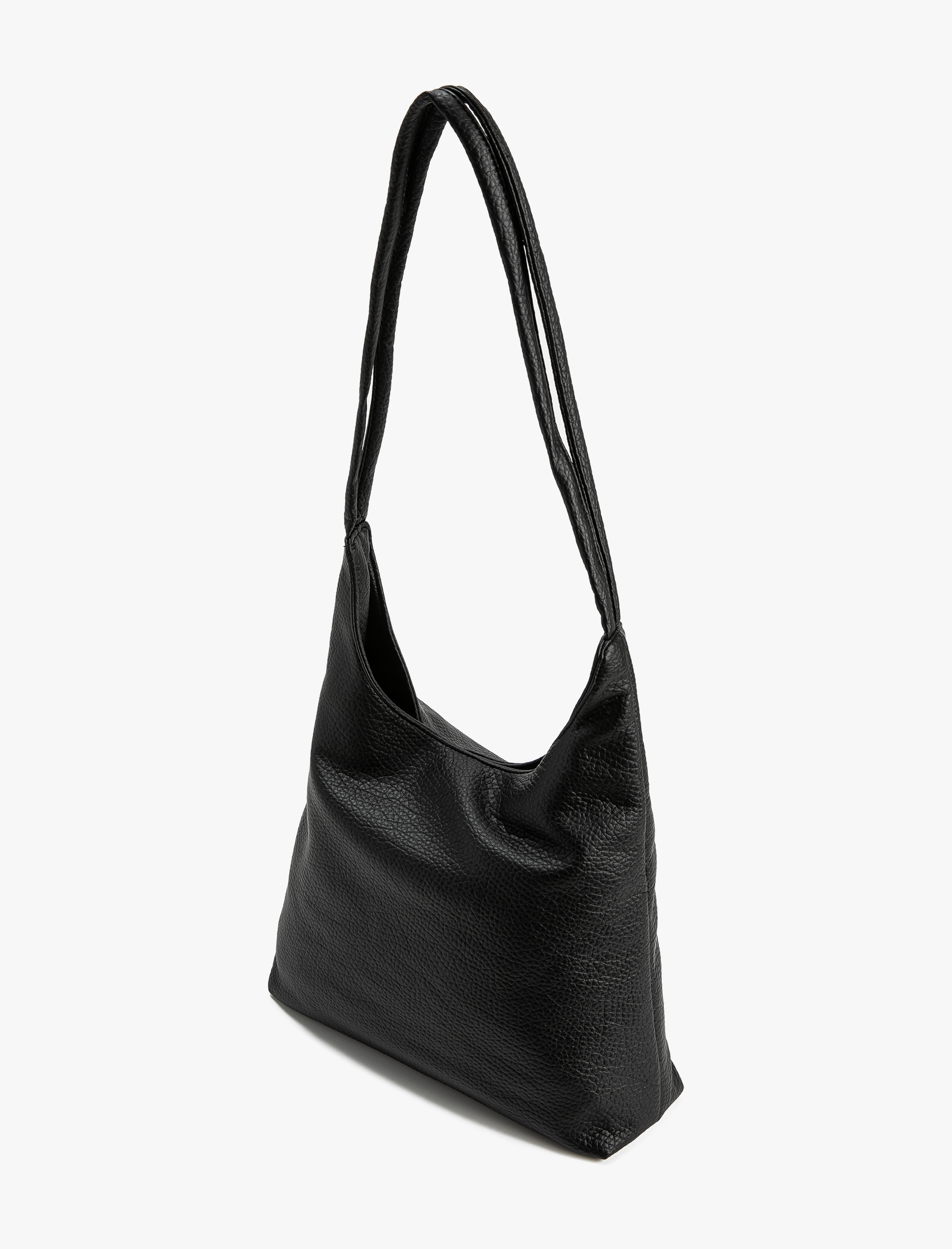  Kadın Omuz Çantası Suni Deri Çift Askılı Çıtçıtlı