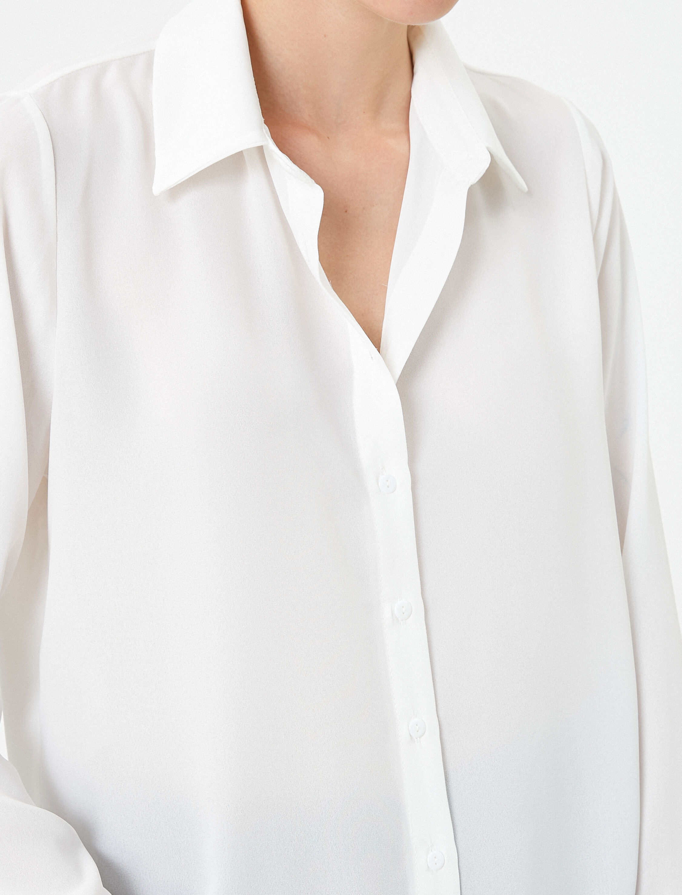 Uzun Kollu Gömlek Klasik Yaka Düğmeli Regular Fit