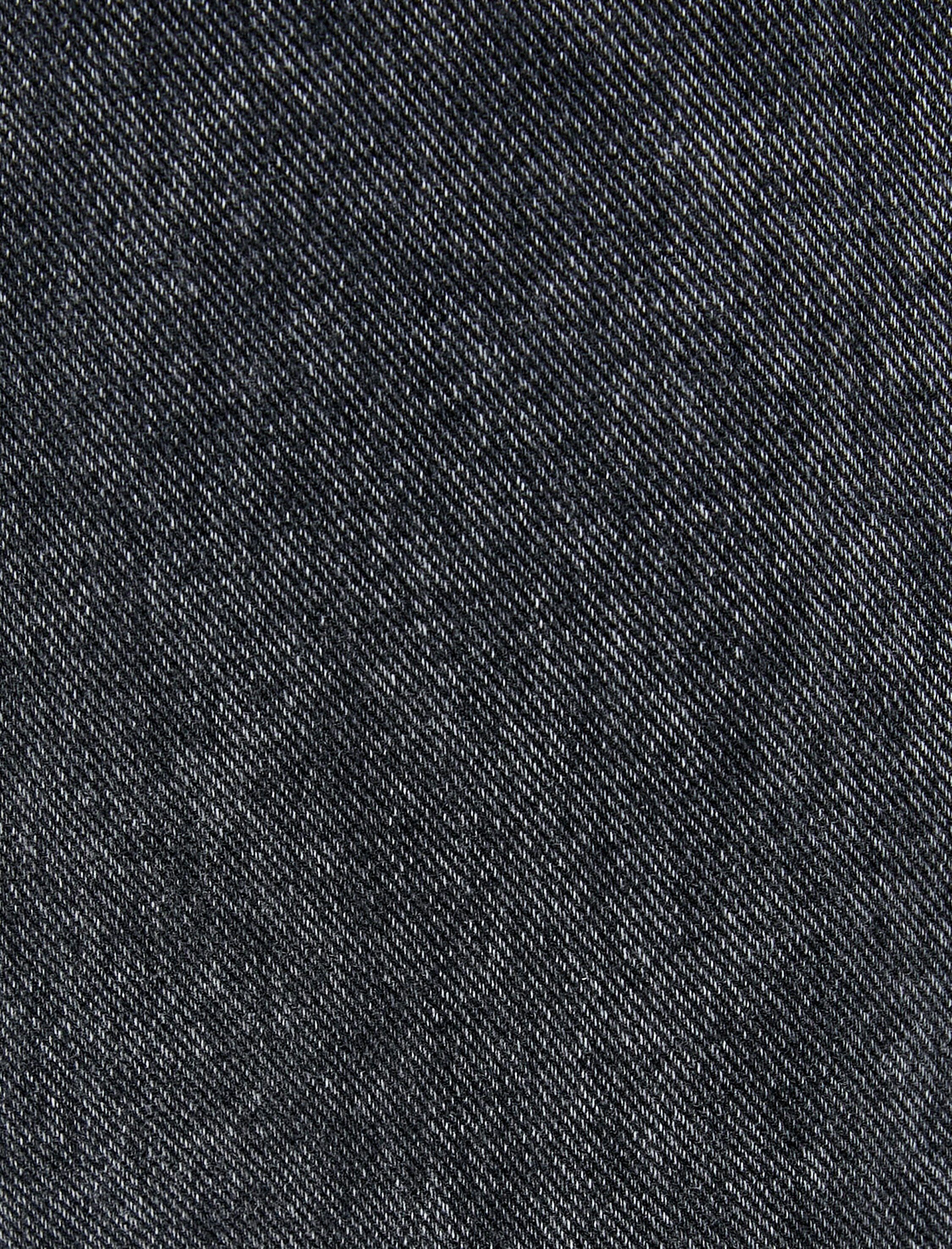 Kısa Geniş Paça Taşlı Kot Pantolon Cepli Pamuklu - Bianca Jean