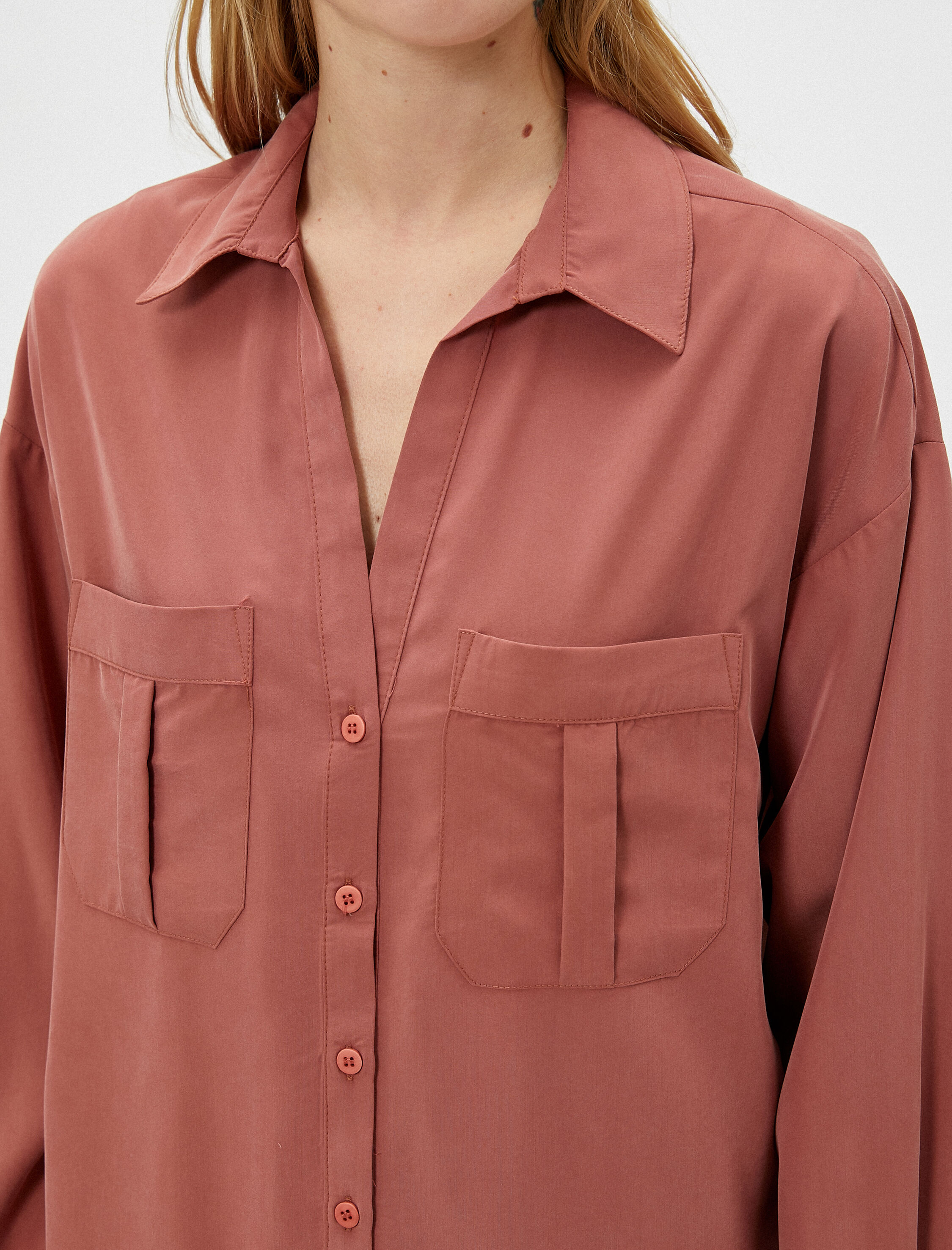   Cepli Gömlek Uzun Kollu