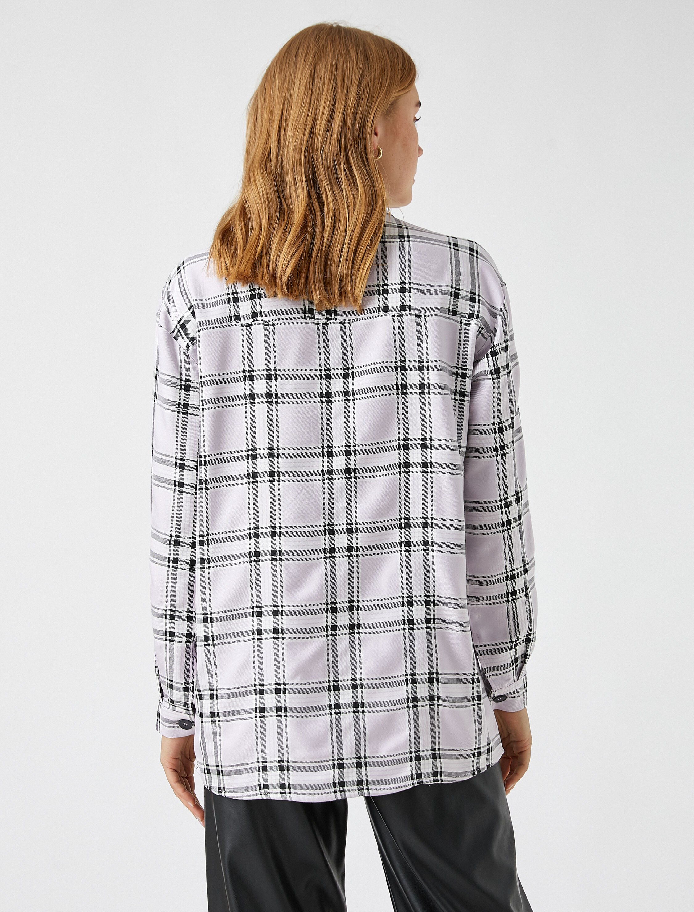   Ceket Gömlek Kareli Shacket Oversize