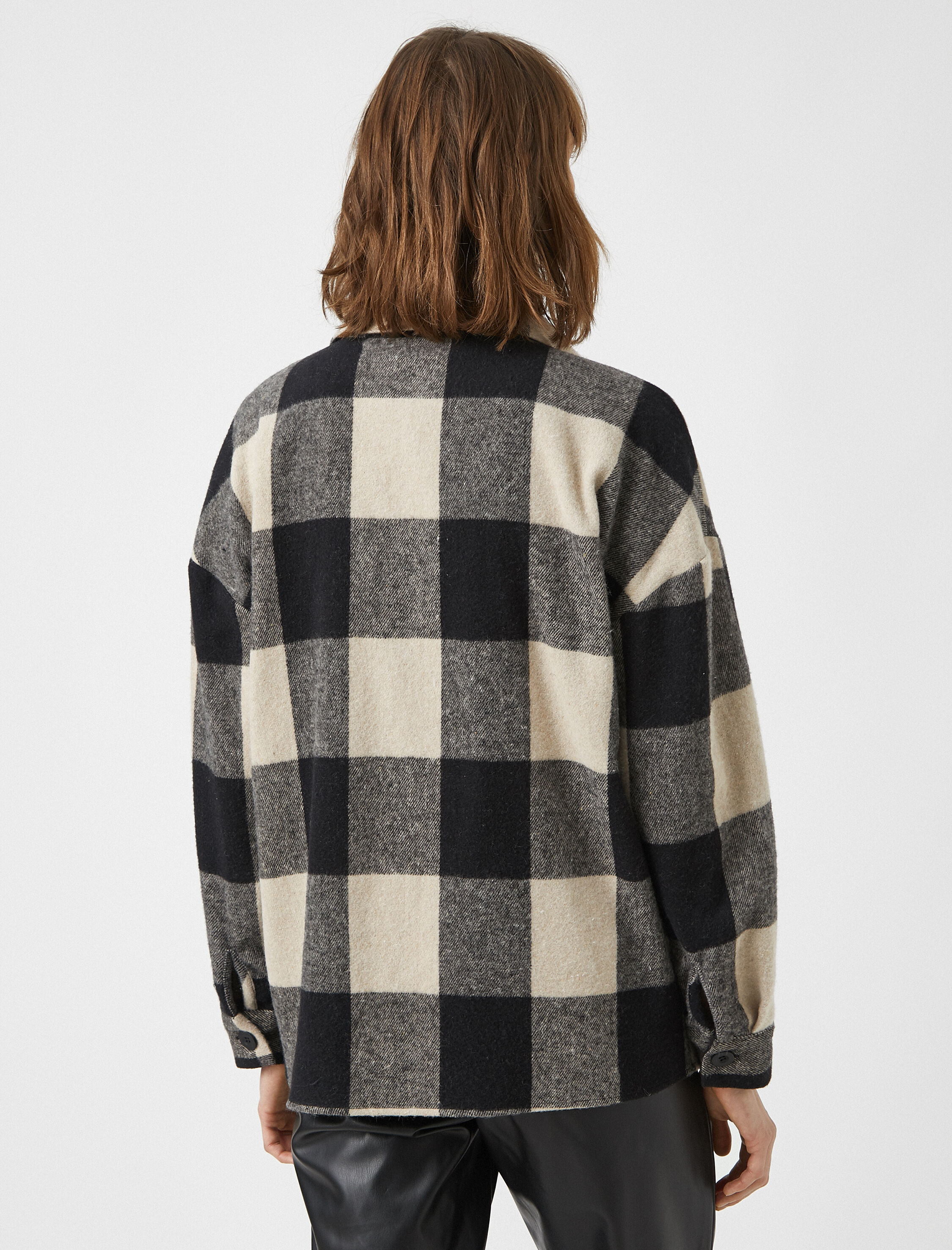   Pamuklu Oduncu Gömleği Oversize