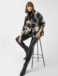 Pamuklu Oduncu Gömleği Oversize