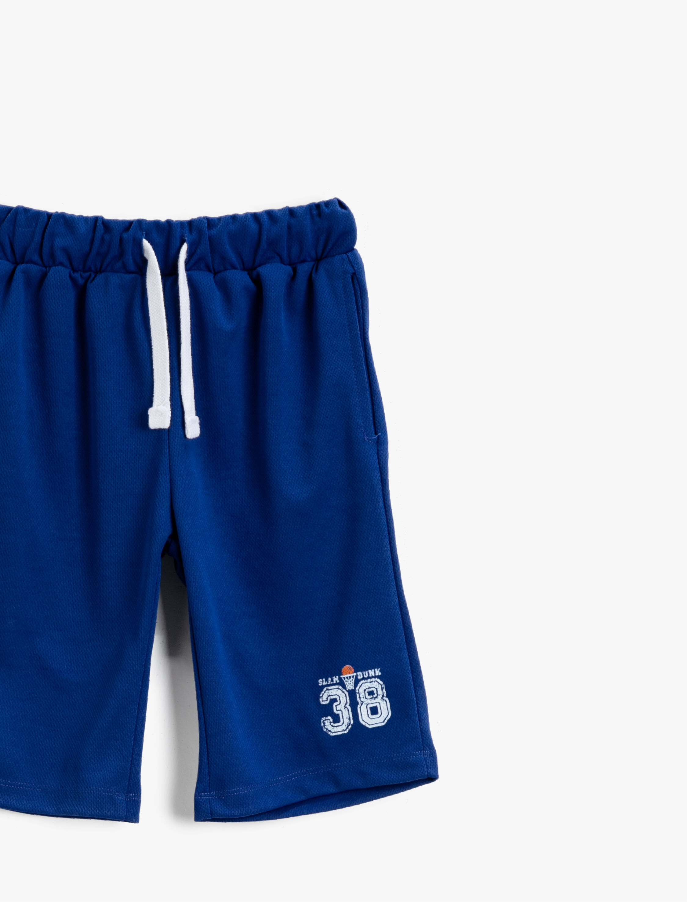  Erkek Çocuk Belden Bağlamalı Şort