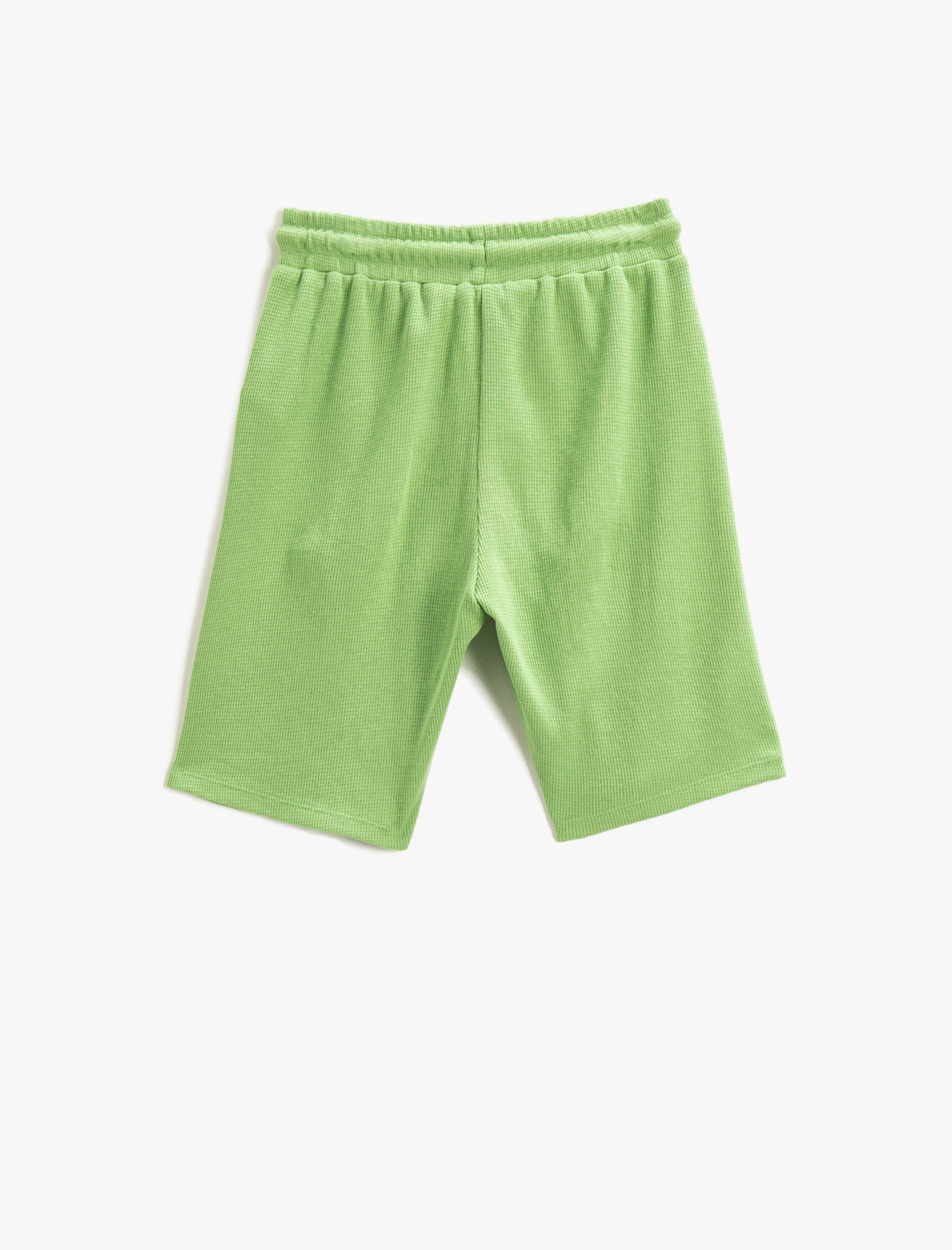  Erkek Çocuk Baskılı Şort Beli Bağlamalı Lastikli