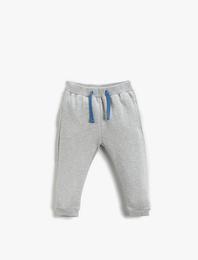 Basic Beli Bağlamalı Jogger Eşofman Altı