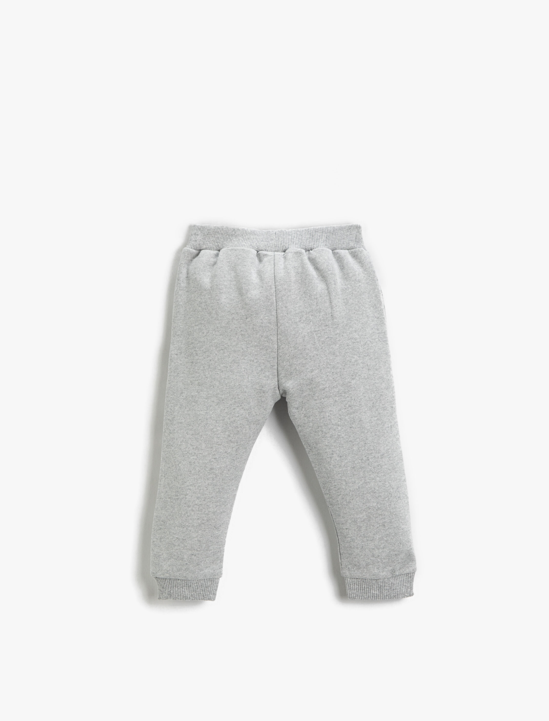  Erkek Bebek Basic Beli Bağlamalı Jogger Eşofman Altı