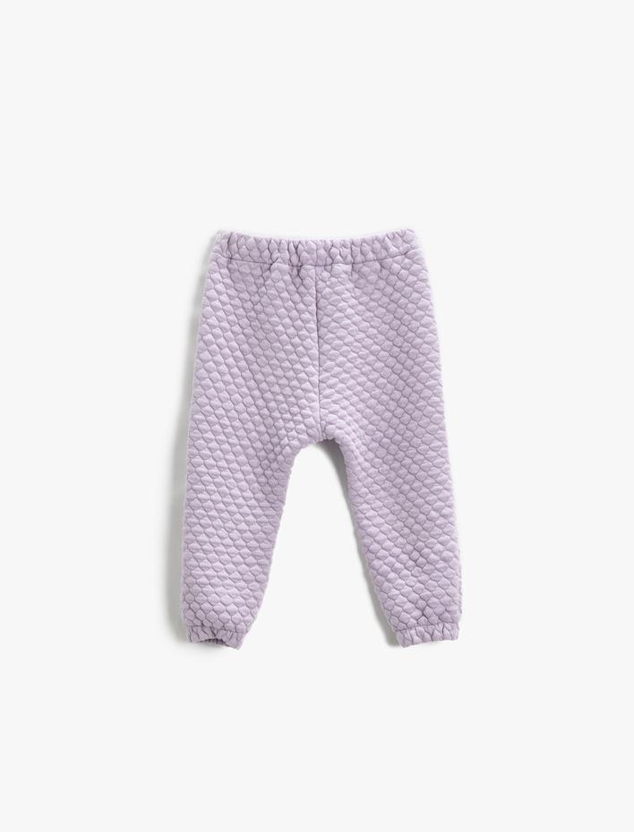 Kız Bebek Basic Kapitone Jogger Eşofman Altı