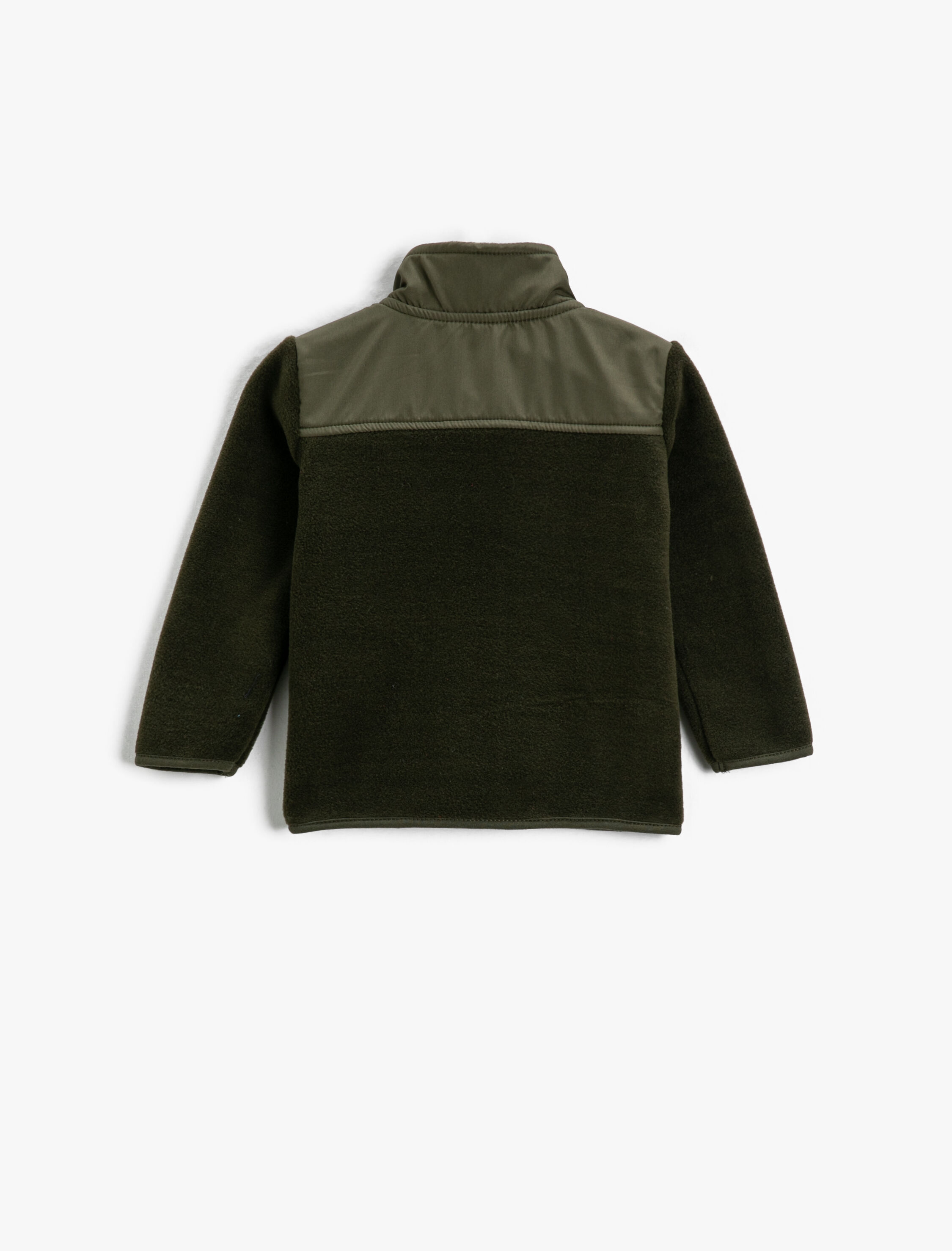  Erkek Bebek Polar Hırka Dik Yaka Fermuarlı