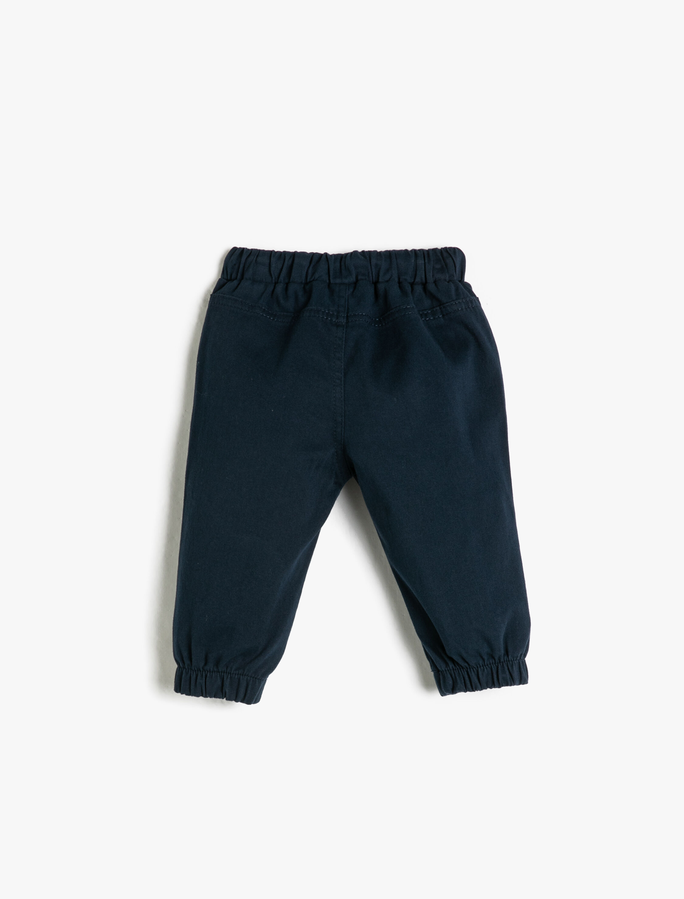  Erkek Bebek Jogger Pantolon Cepli Beli Bağlamalı Pamuklu