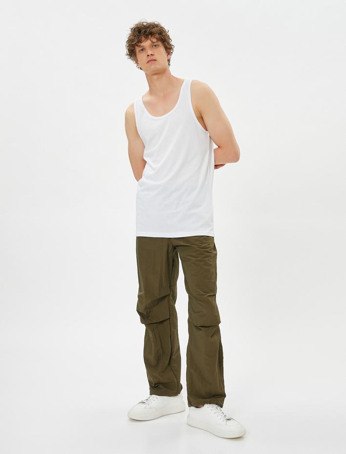  Basic Atlet Yuvarlak Yaka Pamuklu