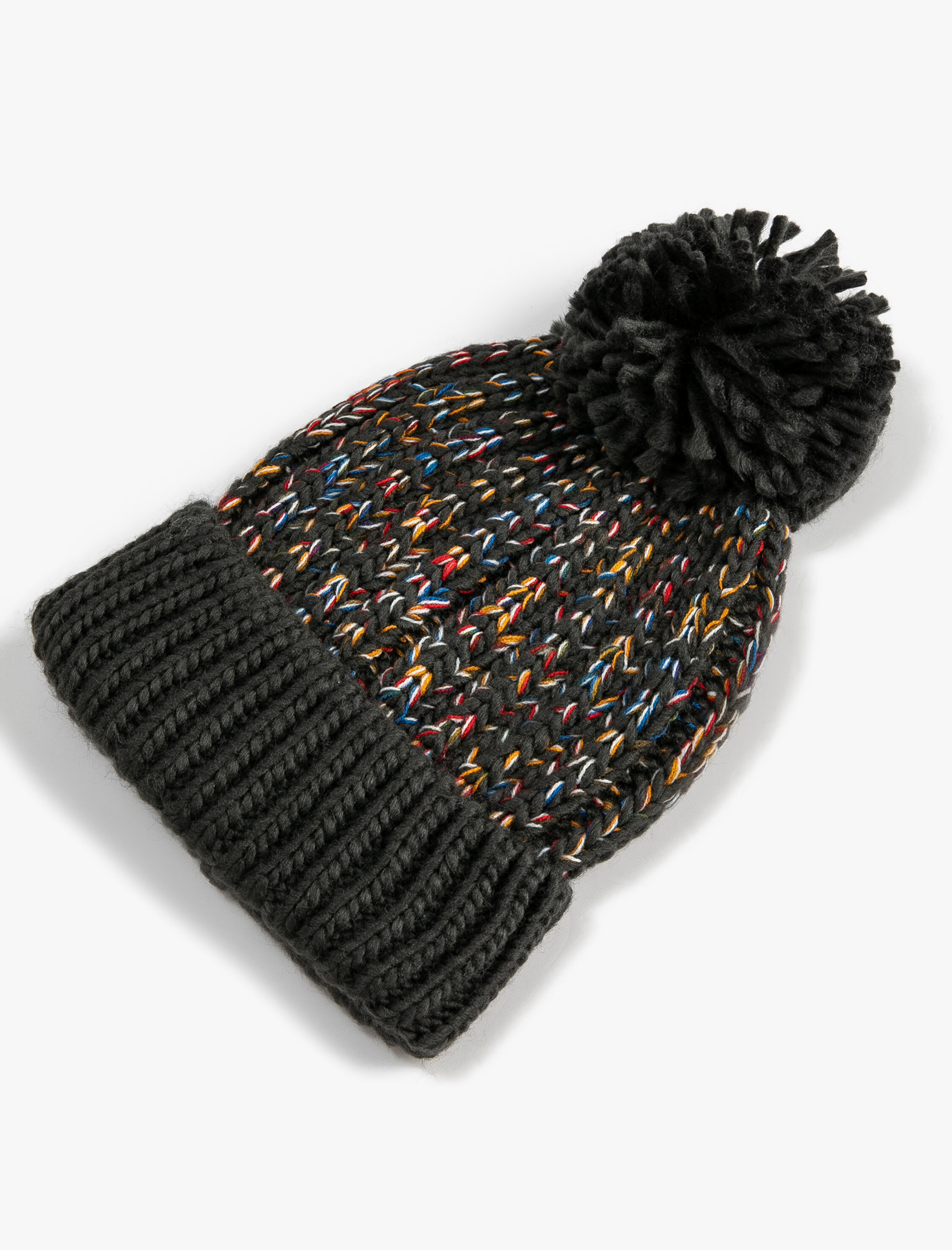  Erkek Çocuk Triko Bere Ponpon Detaylı