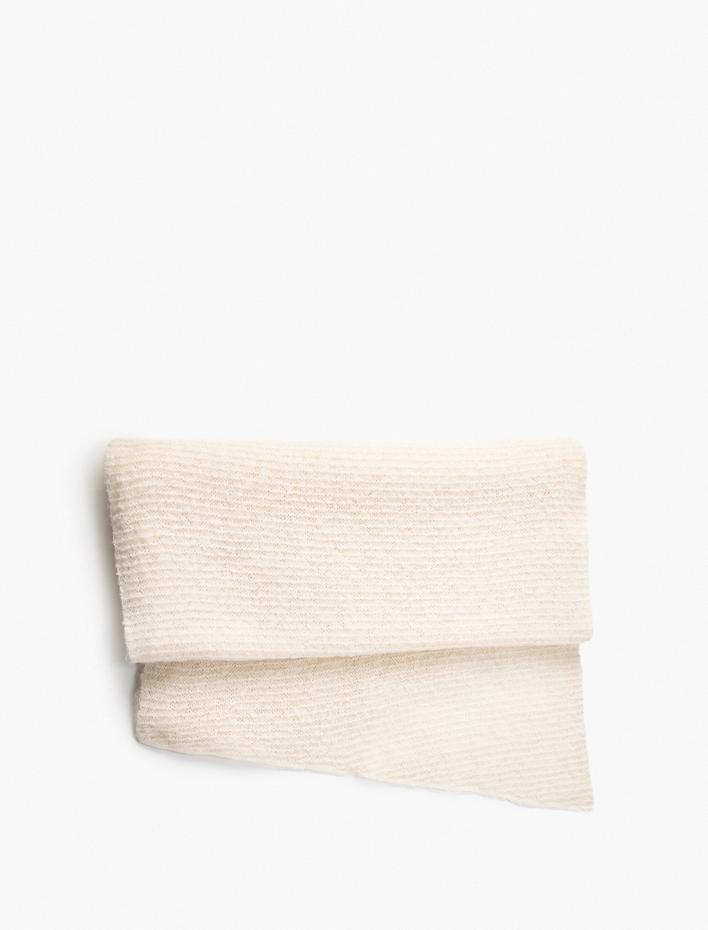 Kadın Triko Şal Basic Yumuşak Dokulu