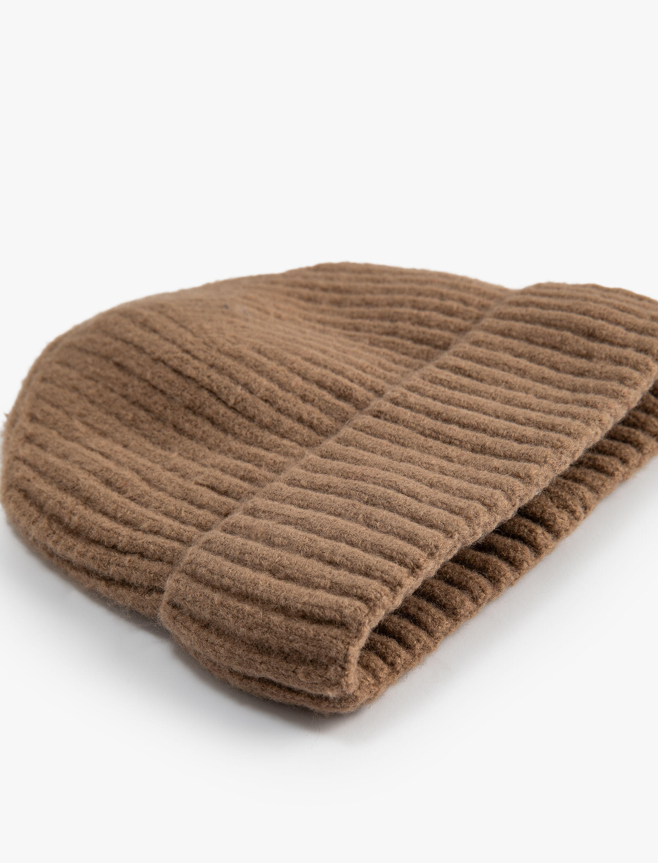  Erkek Basic Örgü Bere Katlama Detaylı Akrilik Karışımlı