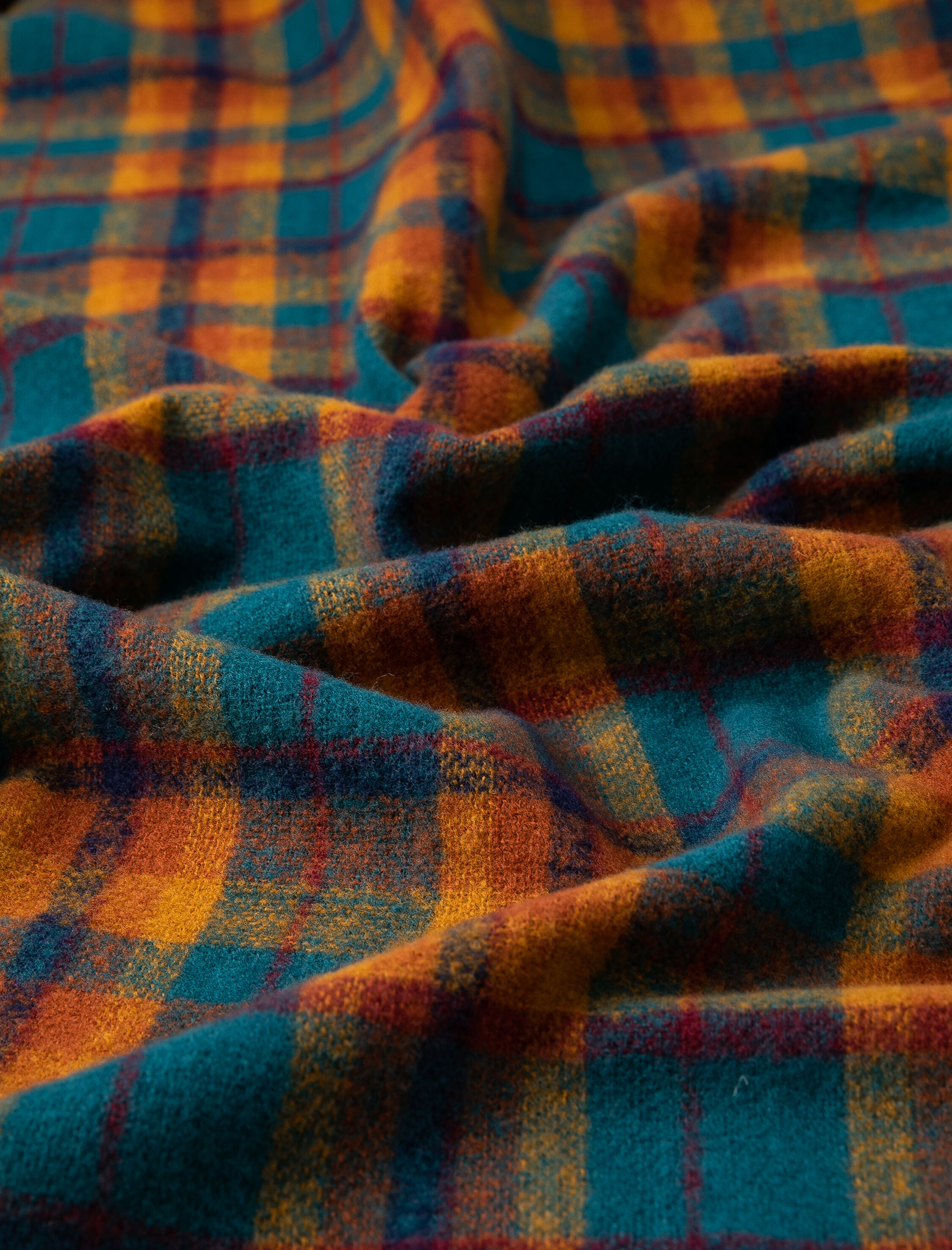  Kadın Ekose Atkı Yumuşak Dokulu