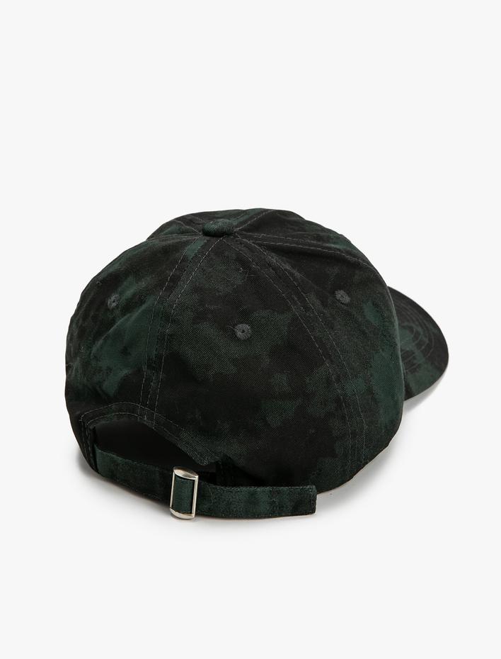 Erkek Kep Şapka Batik Desenli