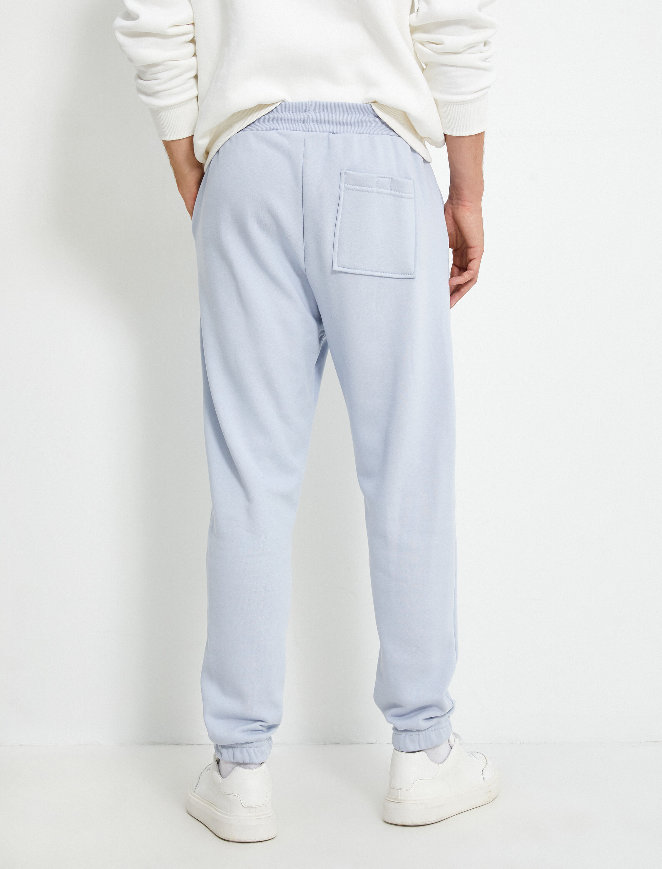   Jogger Eşofman Altı Beli Bağcıklı Cep Detaylı Şardonlu