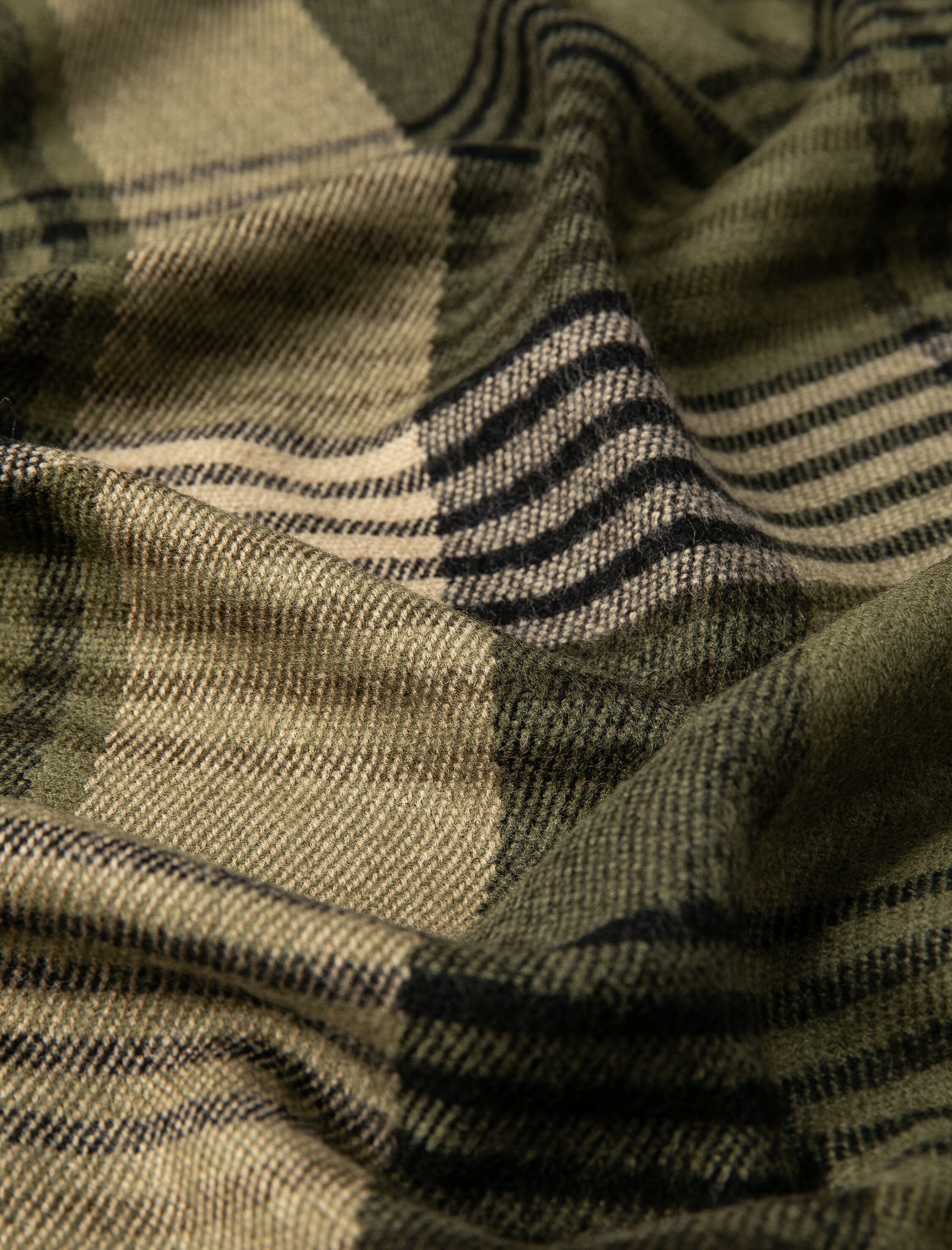  Kadın Atkı Çizgili Yumuşak Dokulu