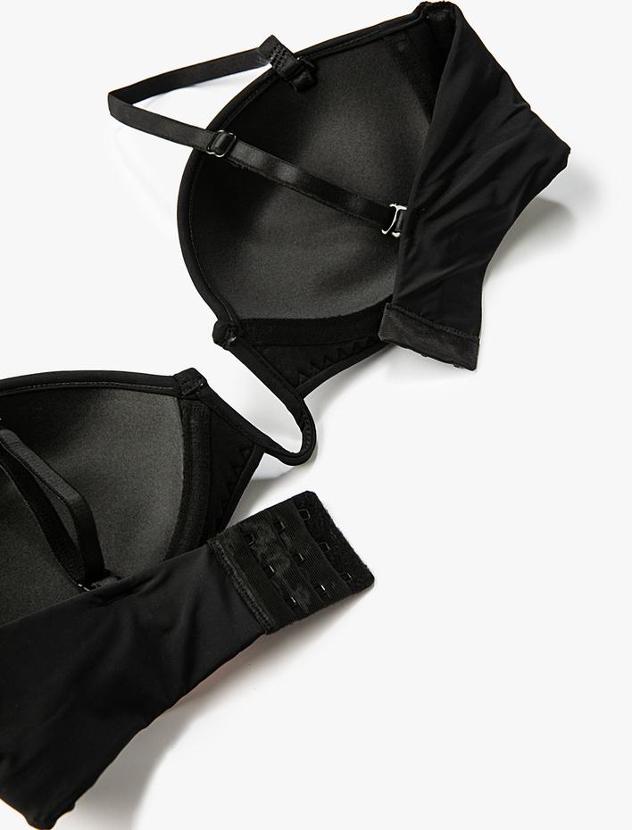  Dekolte Sütyeni Dolgulu Balenli Kaplı Basic