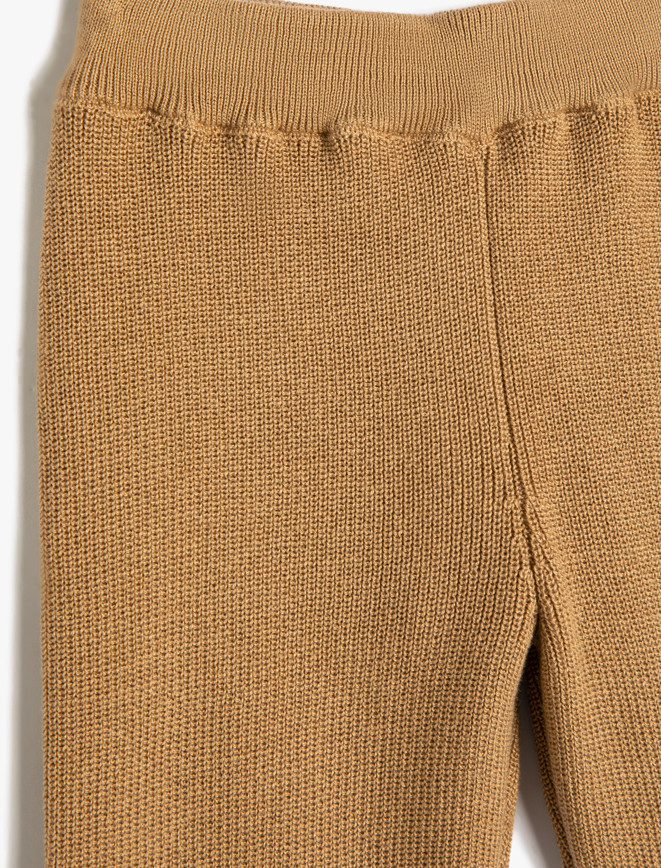  Kız Bebek Triko Eşofman Altı Tam Boy Cepsiz Standart Bel