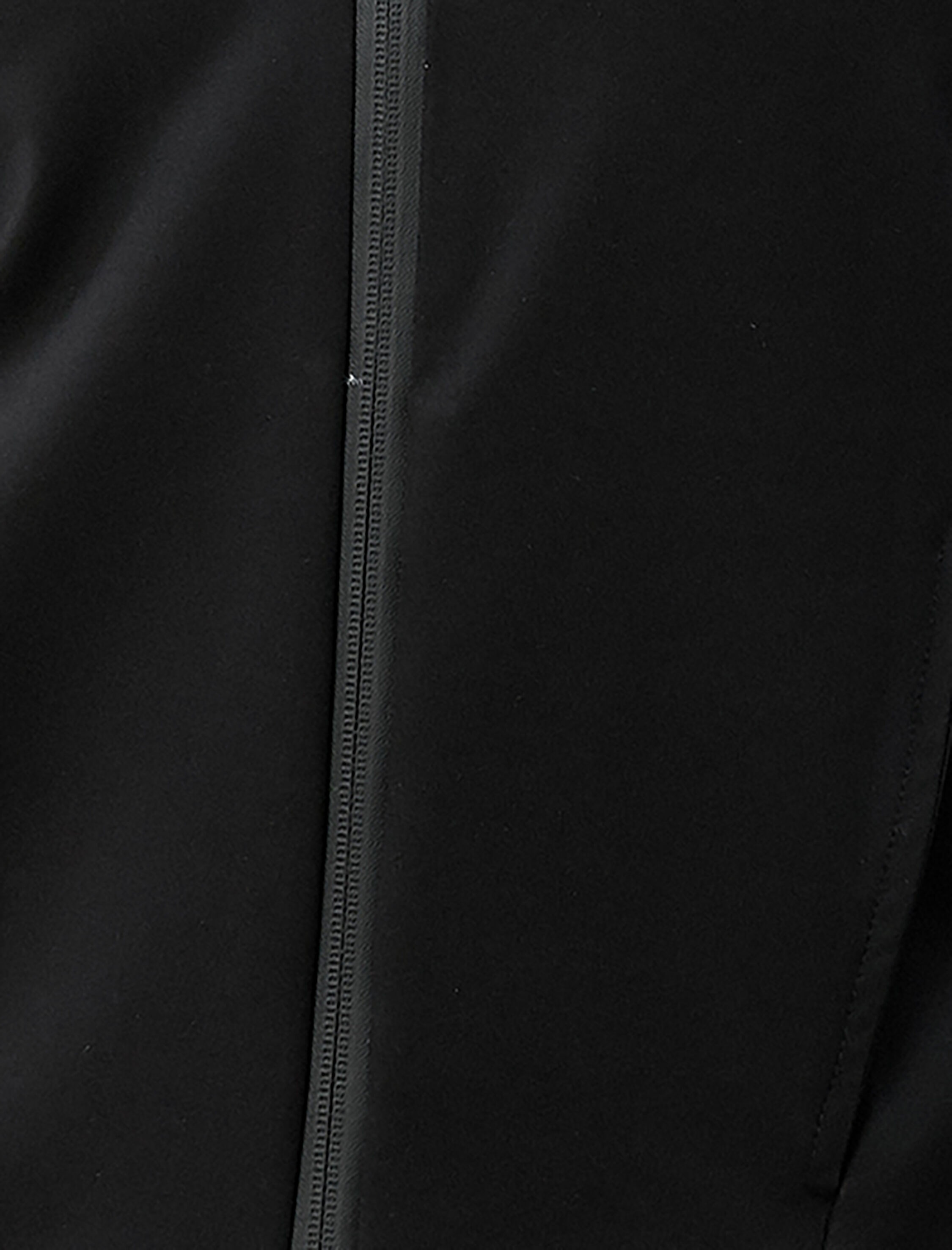   Koşu Ceketi Fermuarlı Dik Yaka Cepli Şardonlu Ekstra Sıcak İç Yüzey