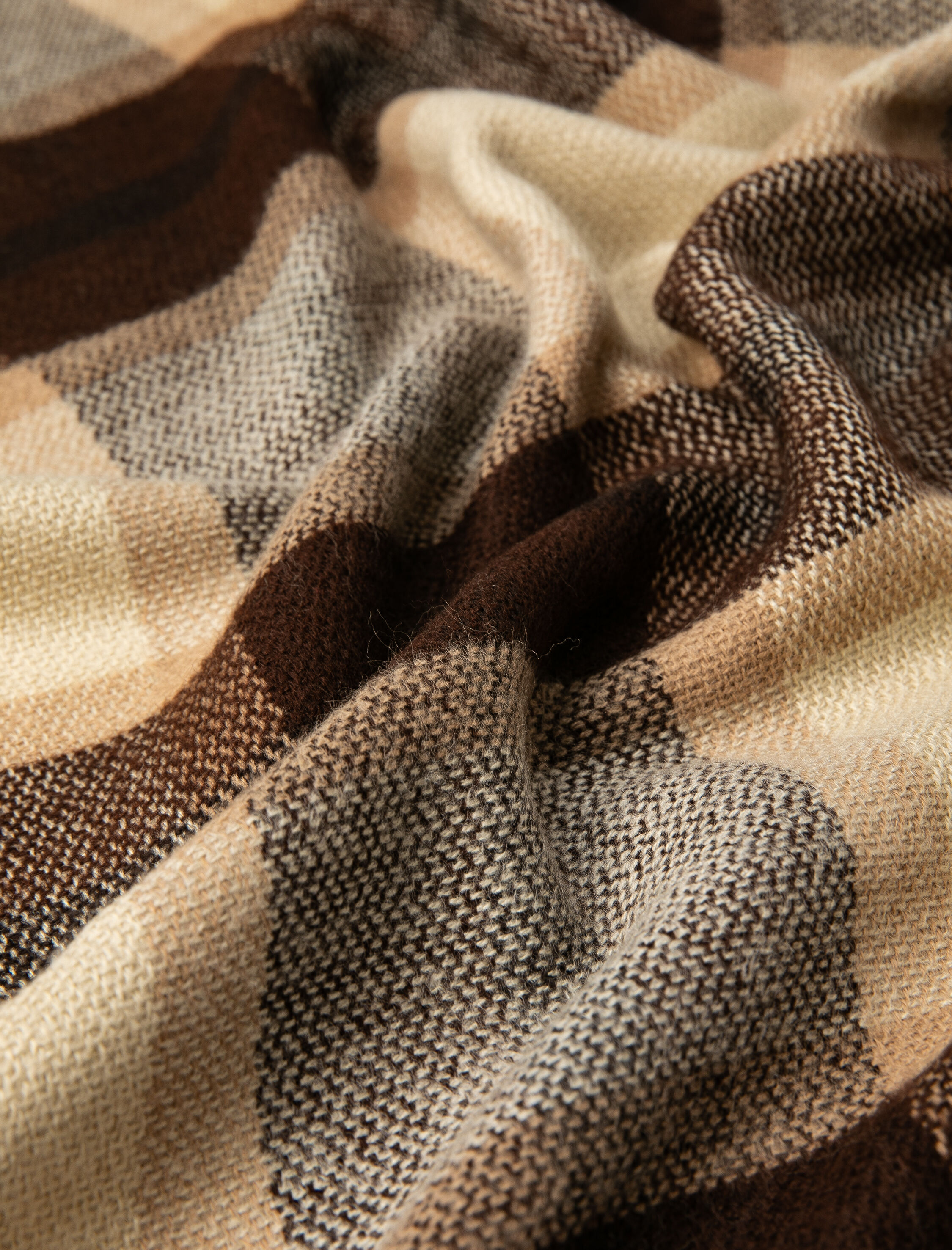  Kadın Şal Püsküllü Yumuşak Dokulu