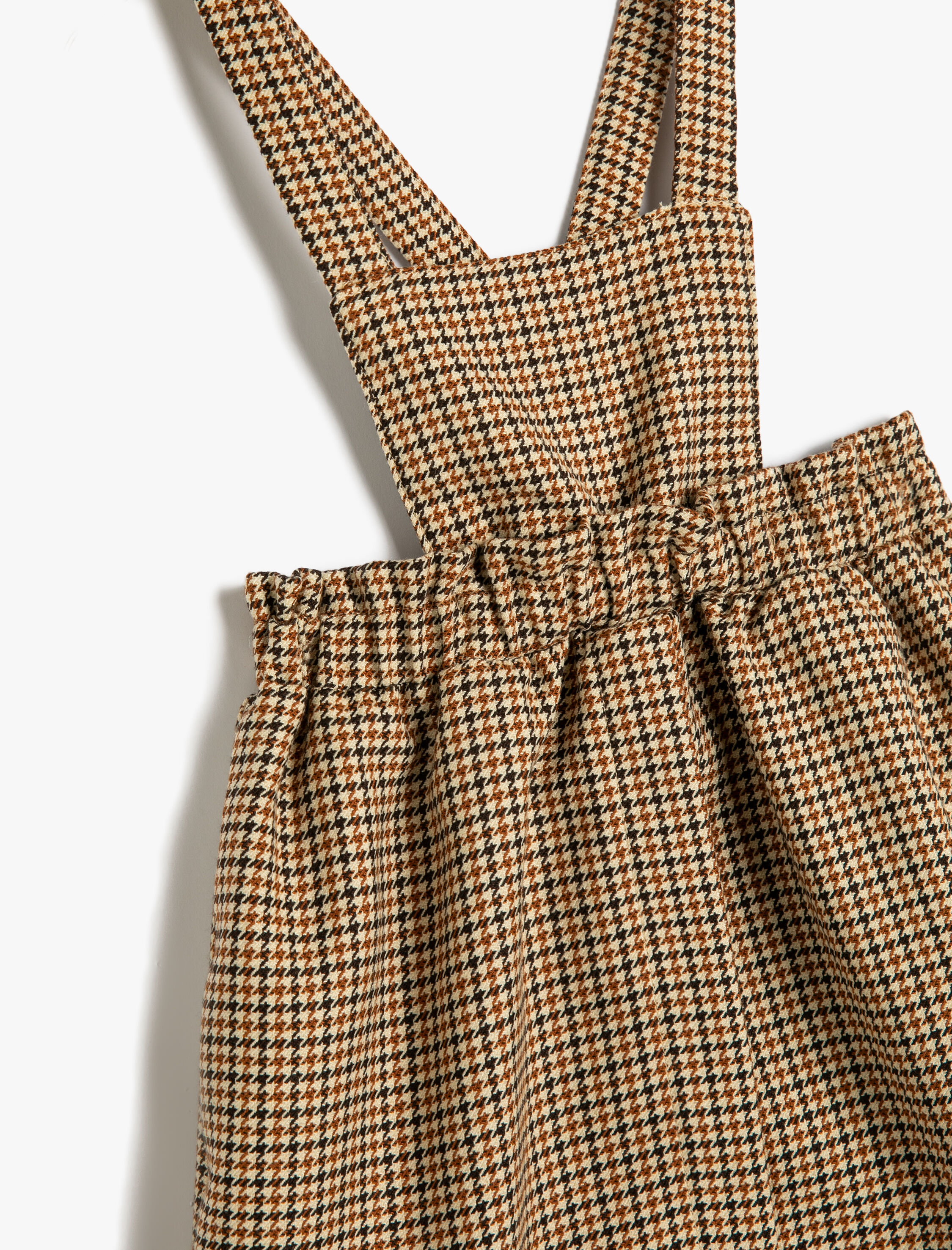  Kız Bebek Salopet Elbise Düğme Detaylı