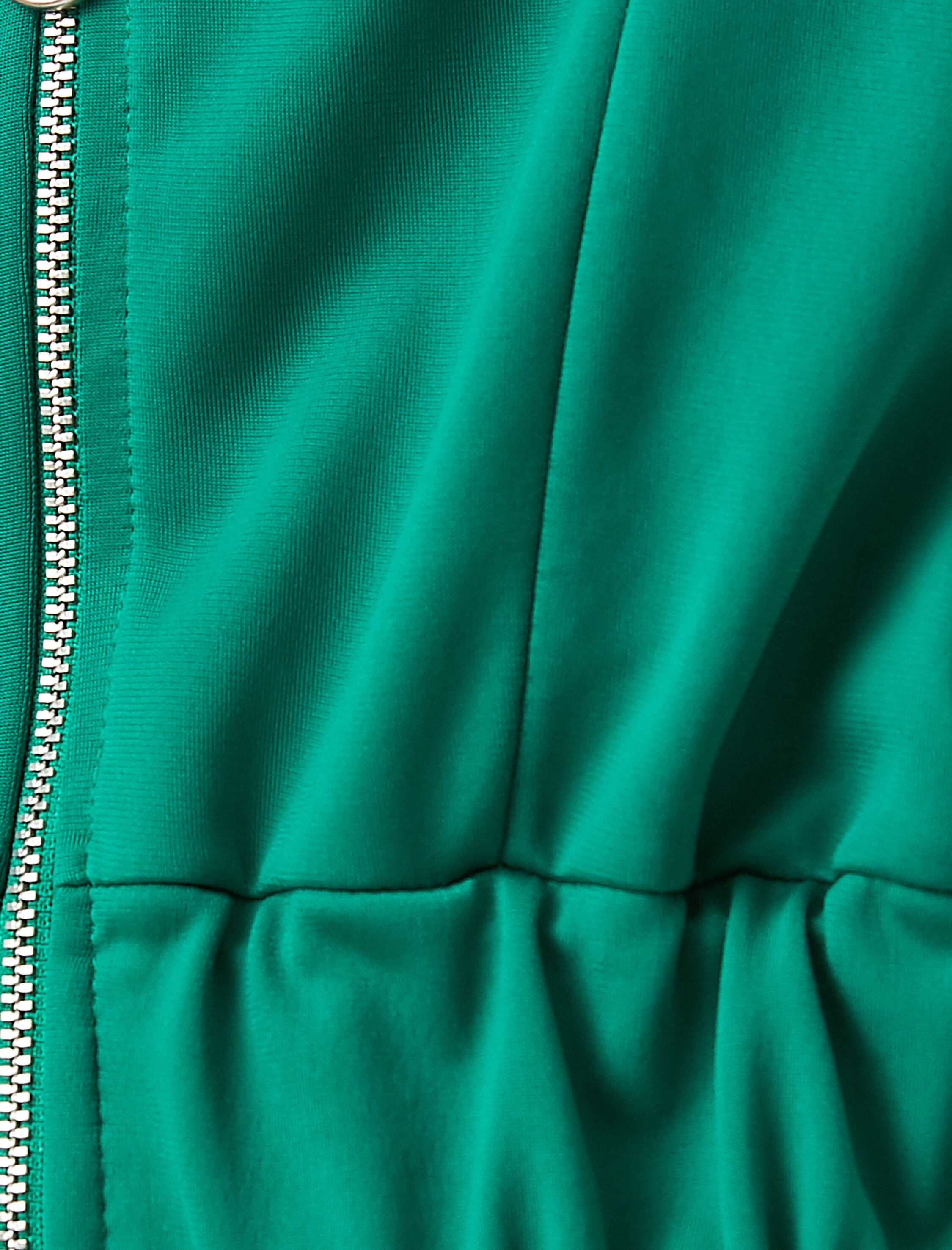   Fermuarlı Crop Sweatshirt