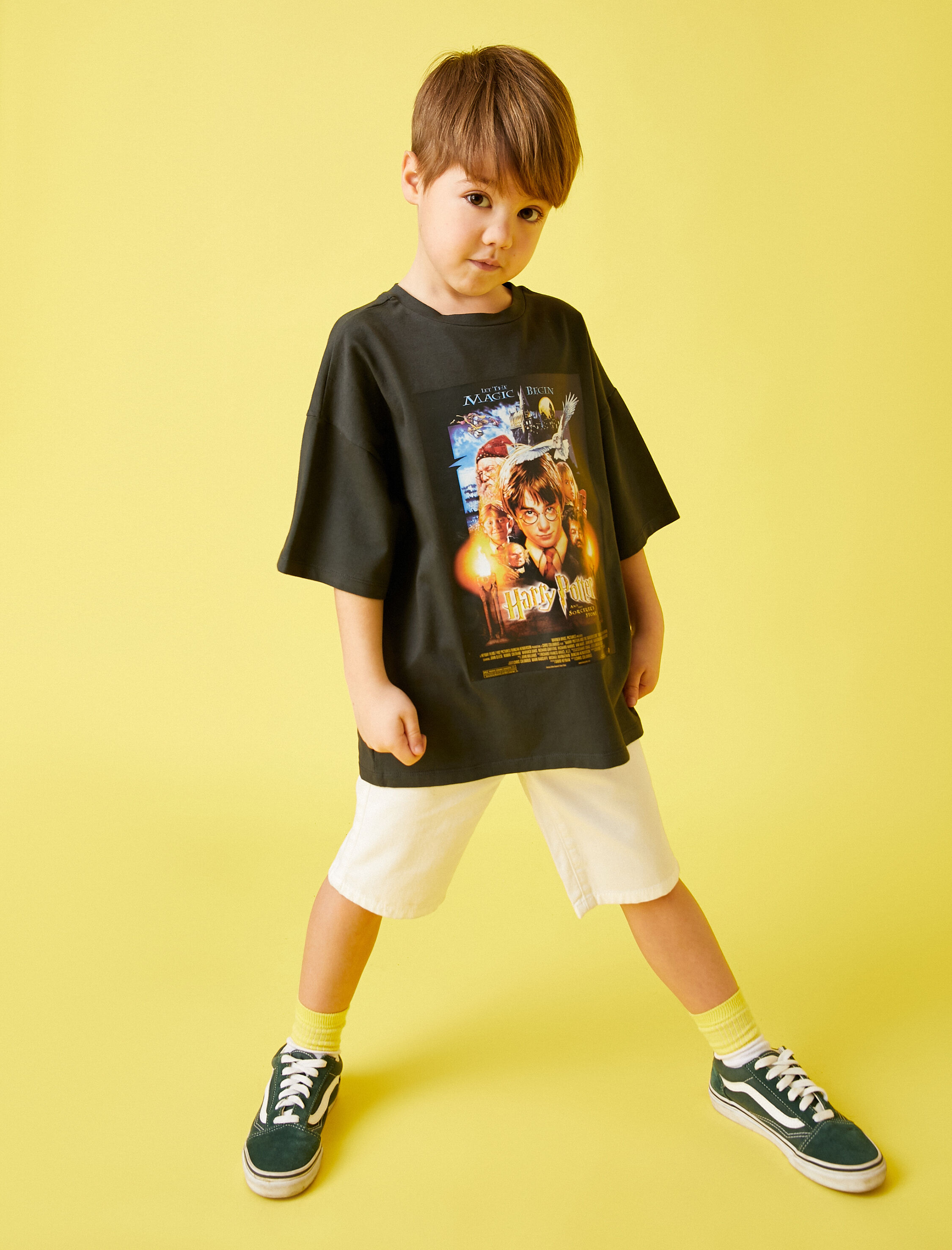 Basic Şort Pamuklu Diz Boyu