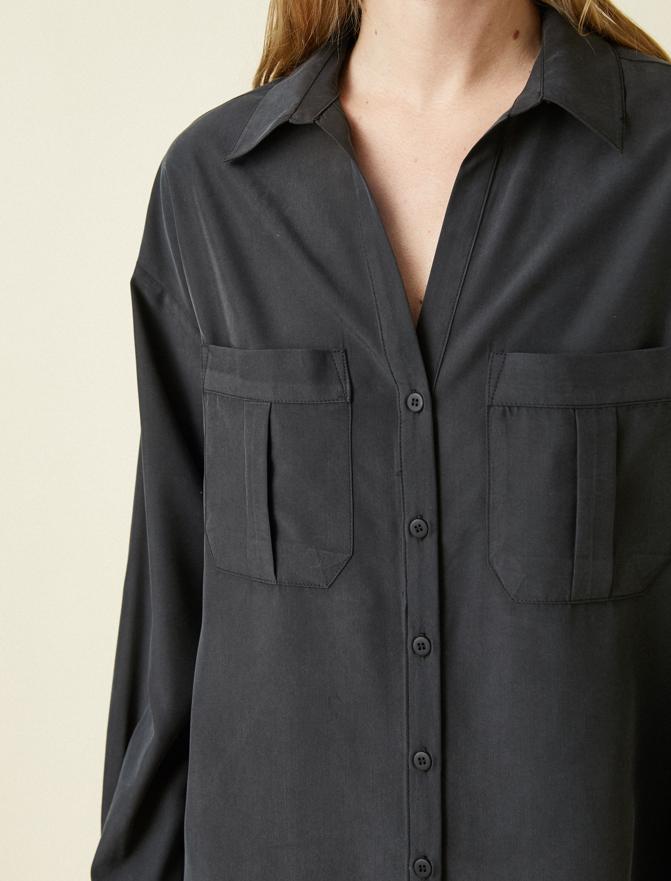   Cepli Gömlek Uzun Kollu