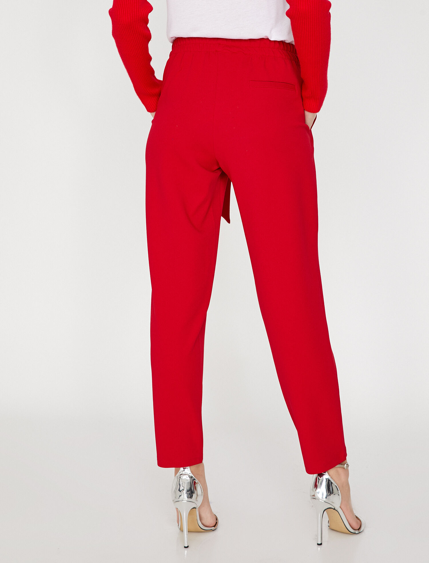   Beli Bağlamalı Pantolon