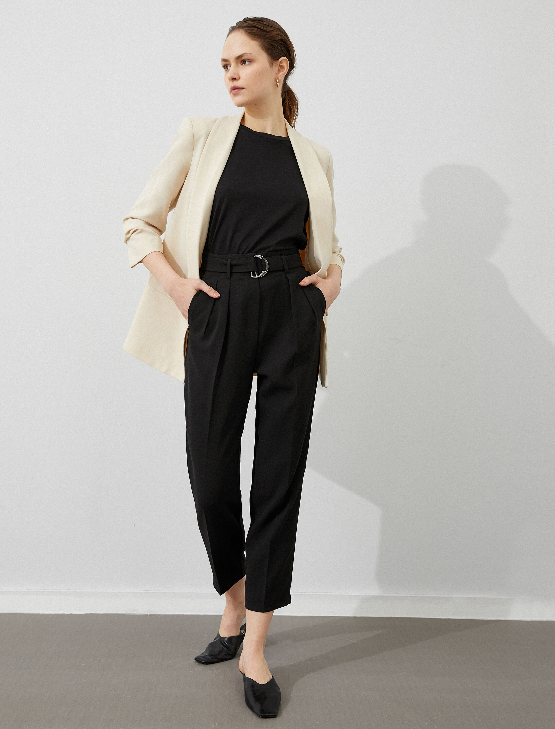   Cepli Pantolon Kemerli