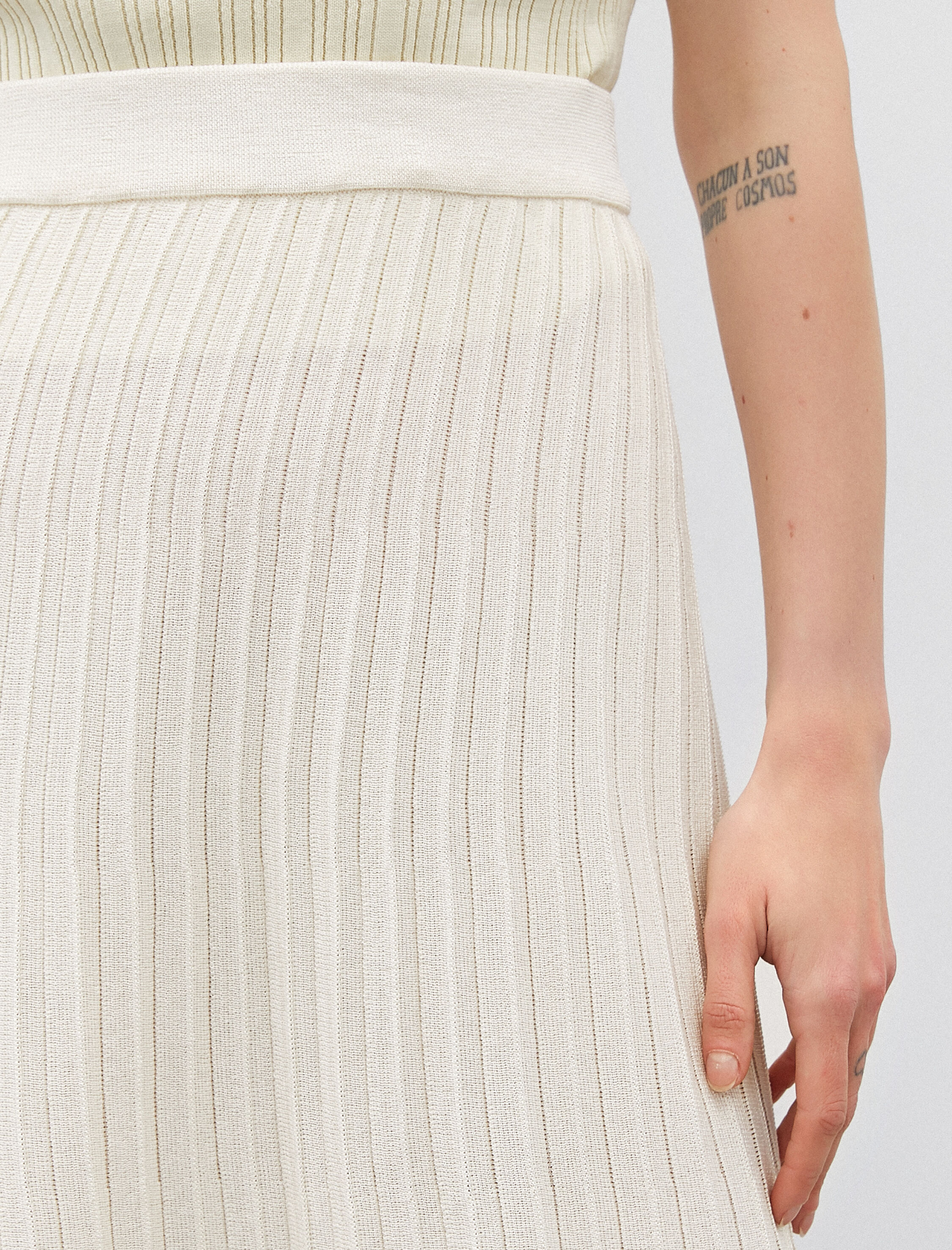 Pilili Midi Triko Etek