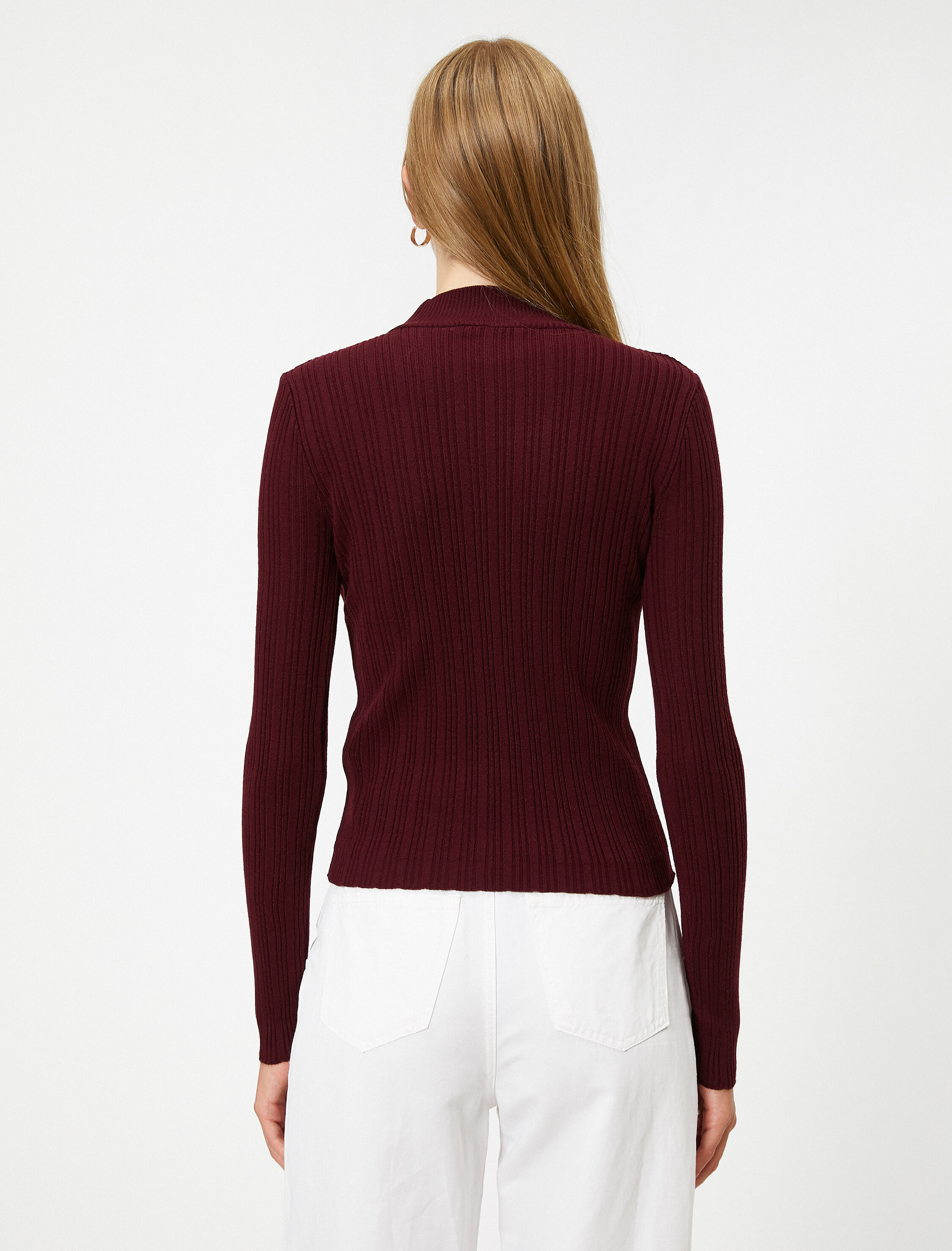   Dik Yaka Basic Triko Kazak