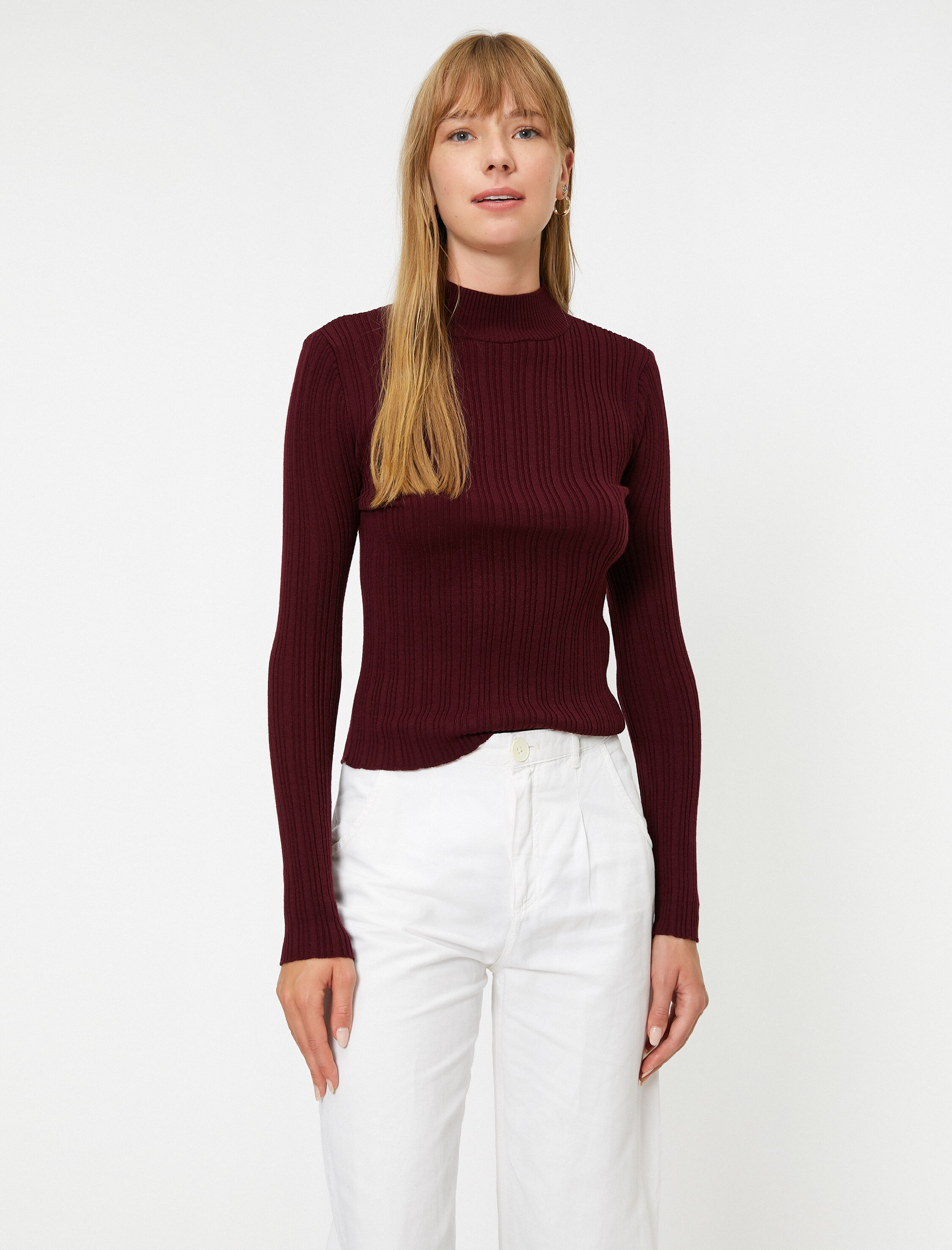   Dik Yaka Basic Triko Kazak