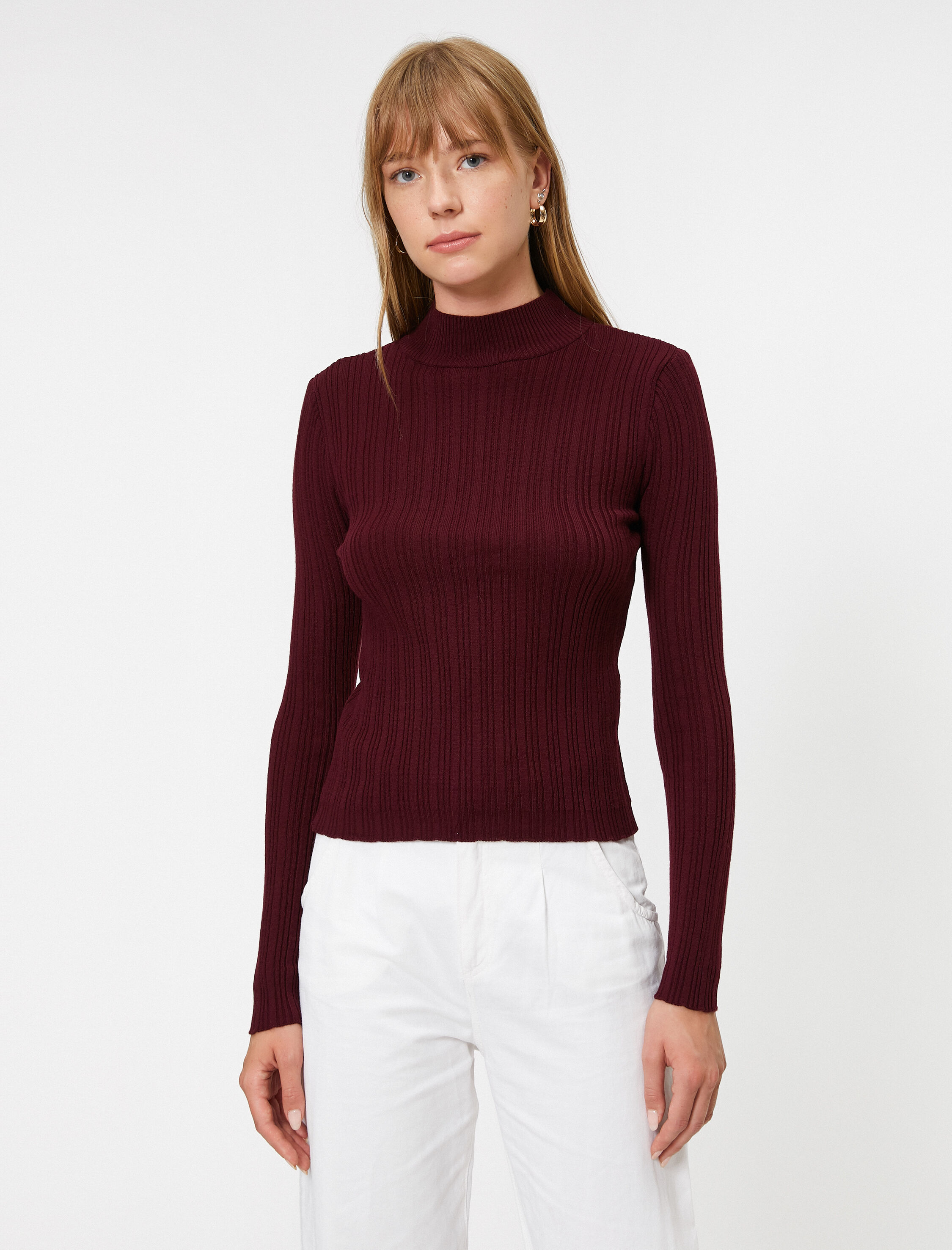   Dik Yaka Basic Triko Kazak