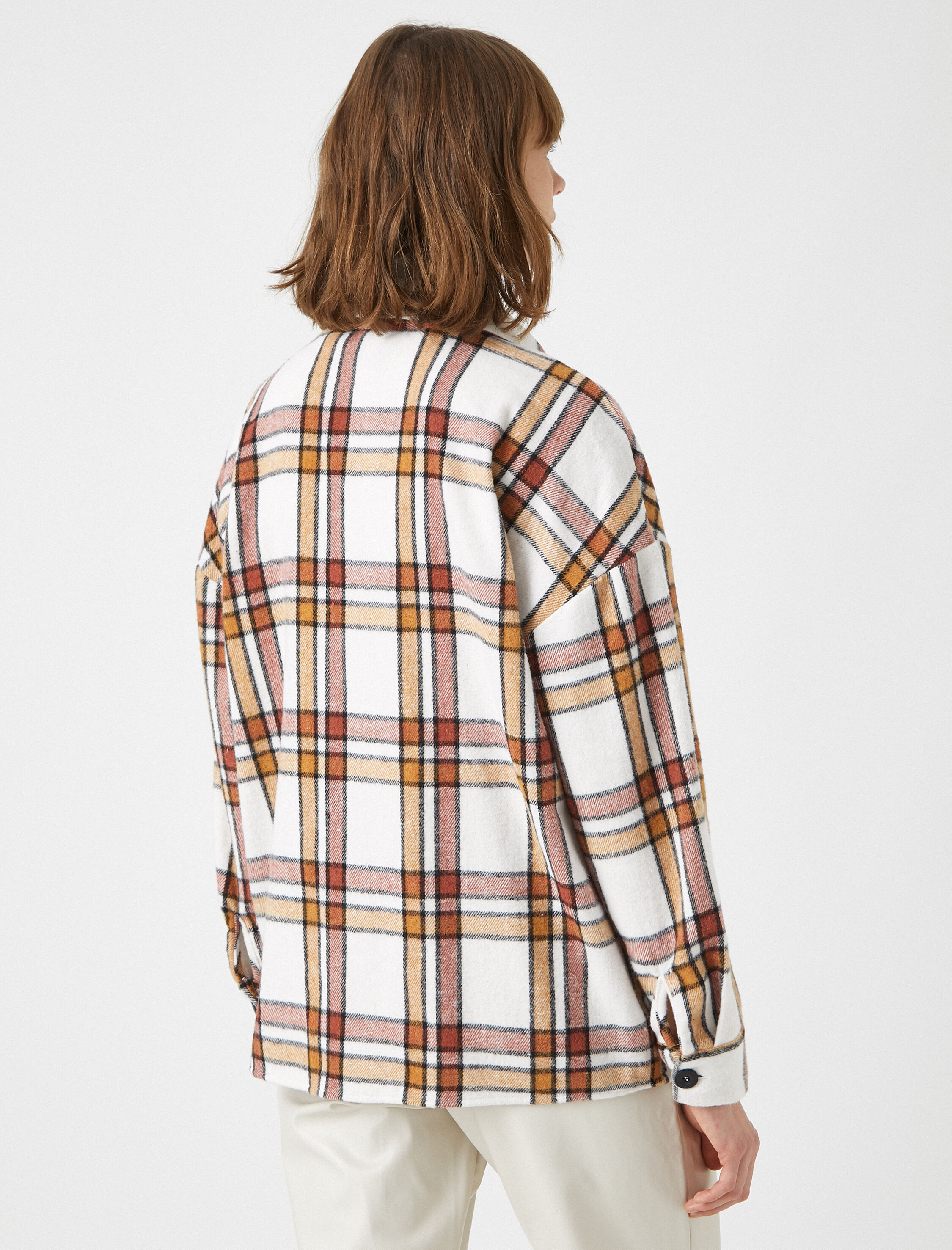   Pamuklu Oduncu Gömleği Oversize