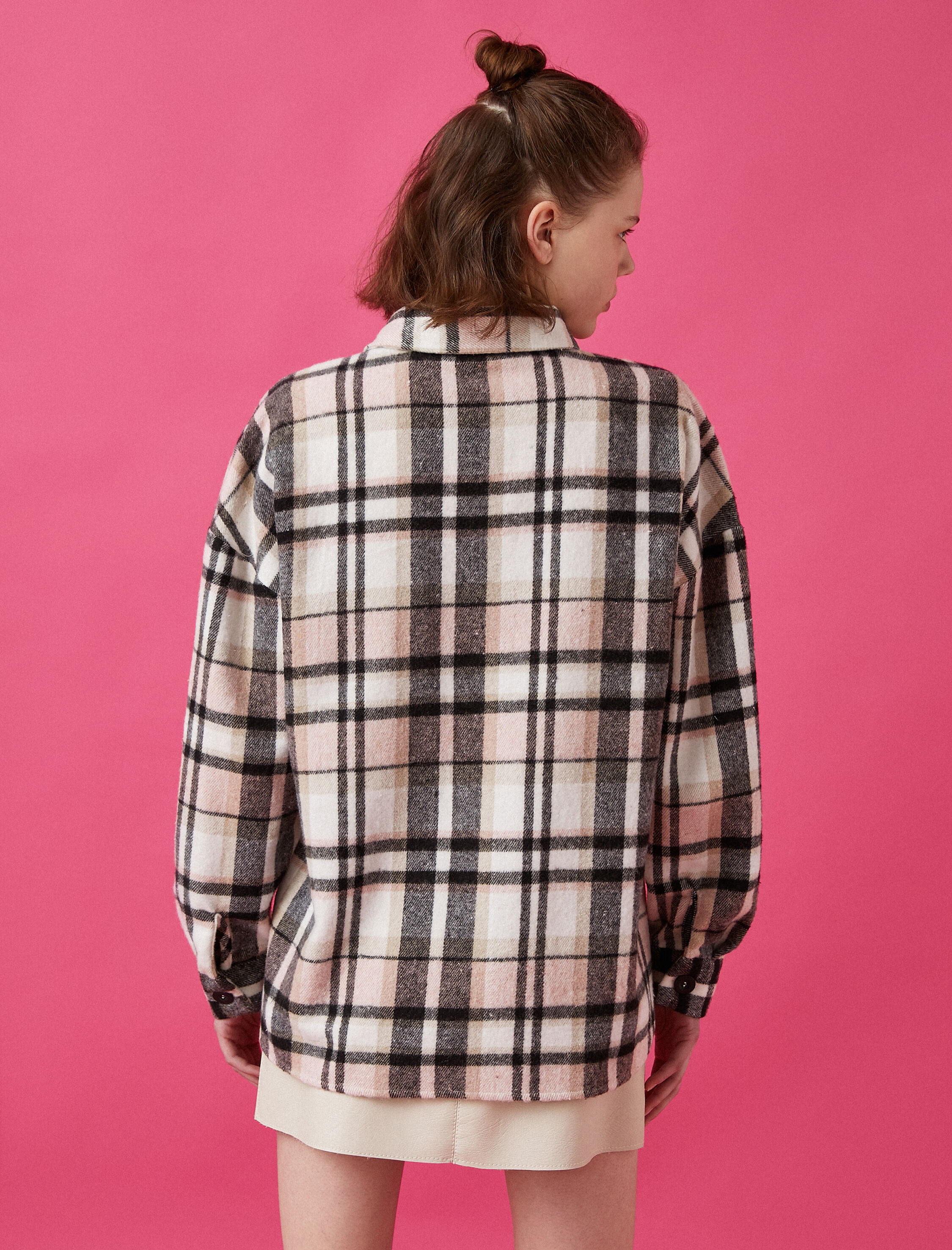   Pamuklu Oduncu Gömleği Oversize