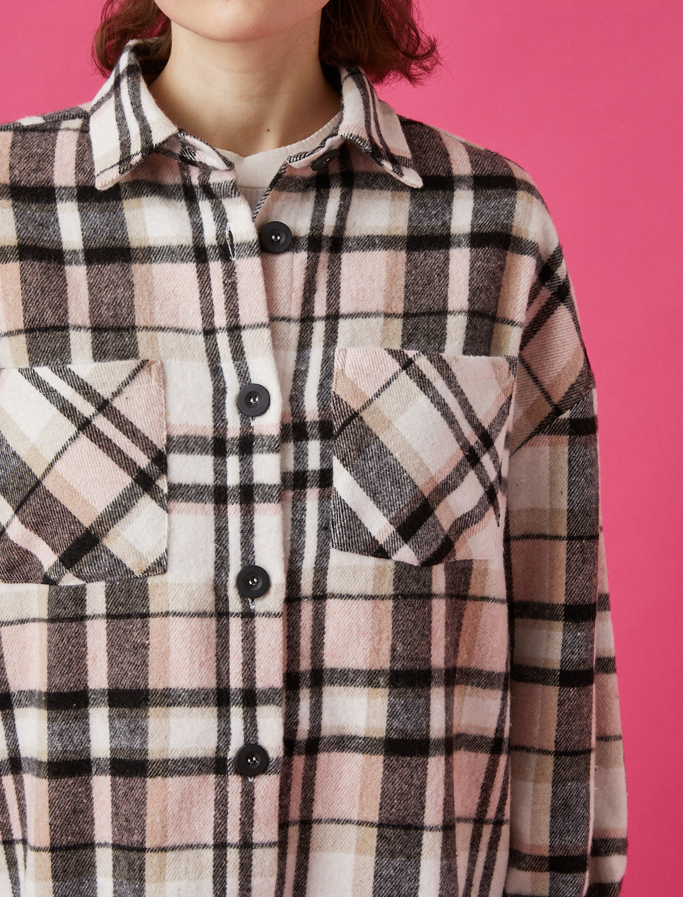   Pamuklu Oduncu Gömleği Oversize