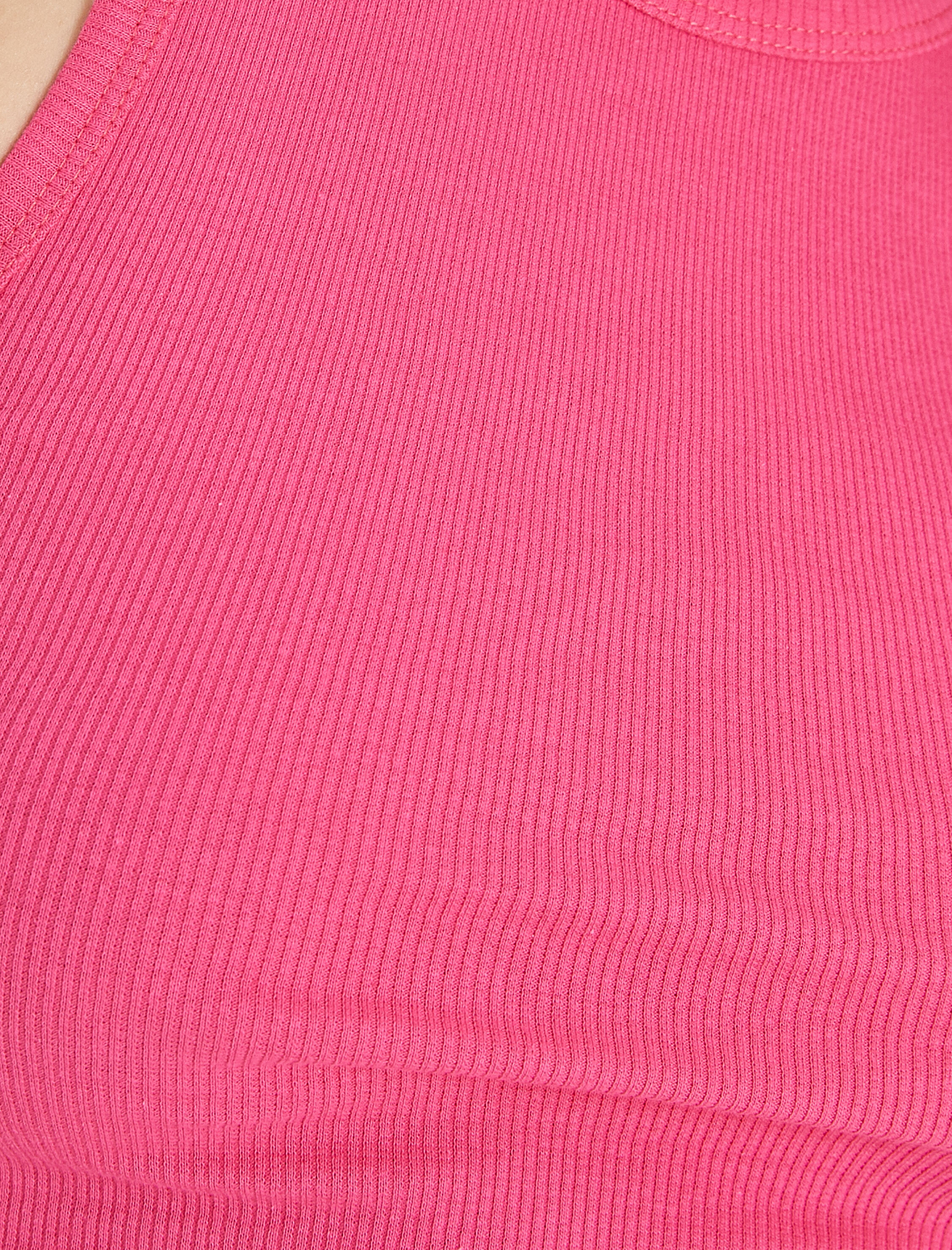   Basic Crop Atlet Halter Yaka Pamuklu